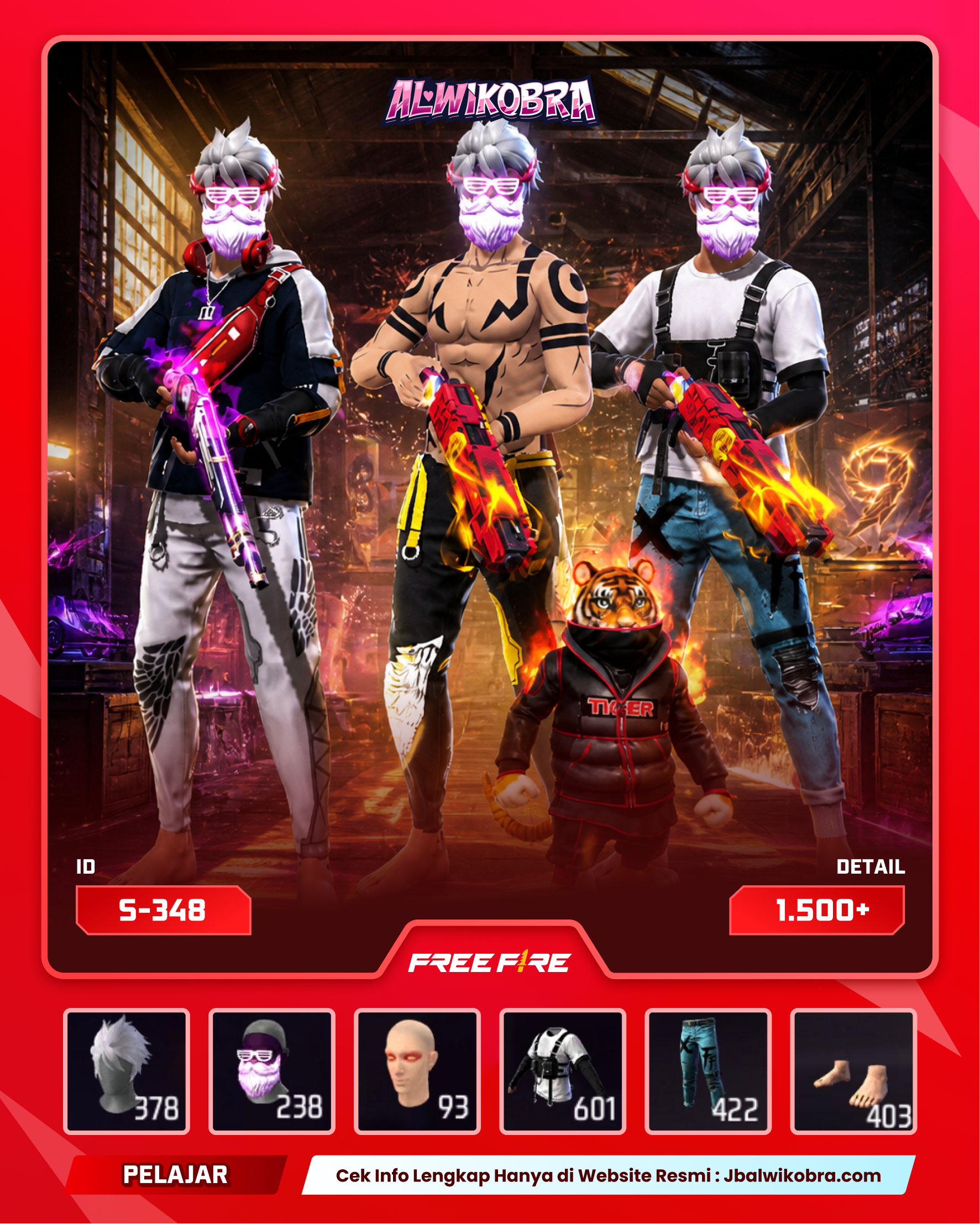FREE FIRE S348 — Free Fire — Pelajar