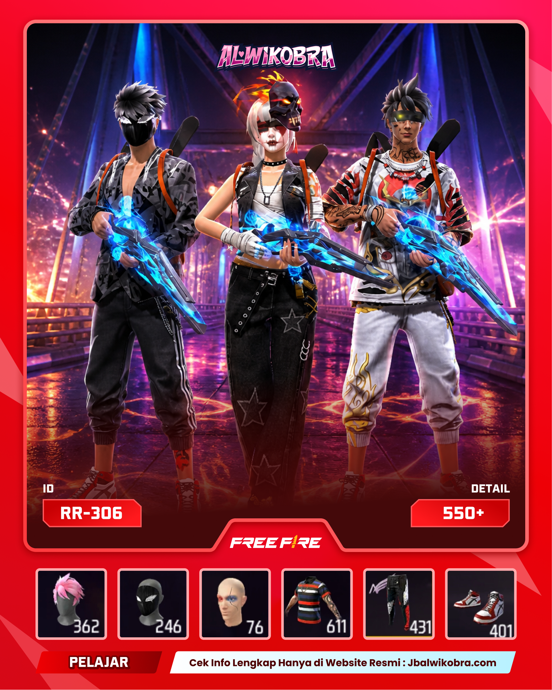 FREE FIRE RR306 — Free Fire — Pelajar