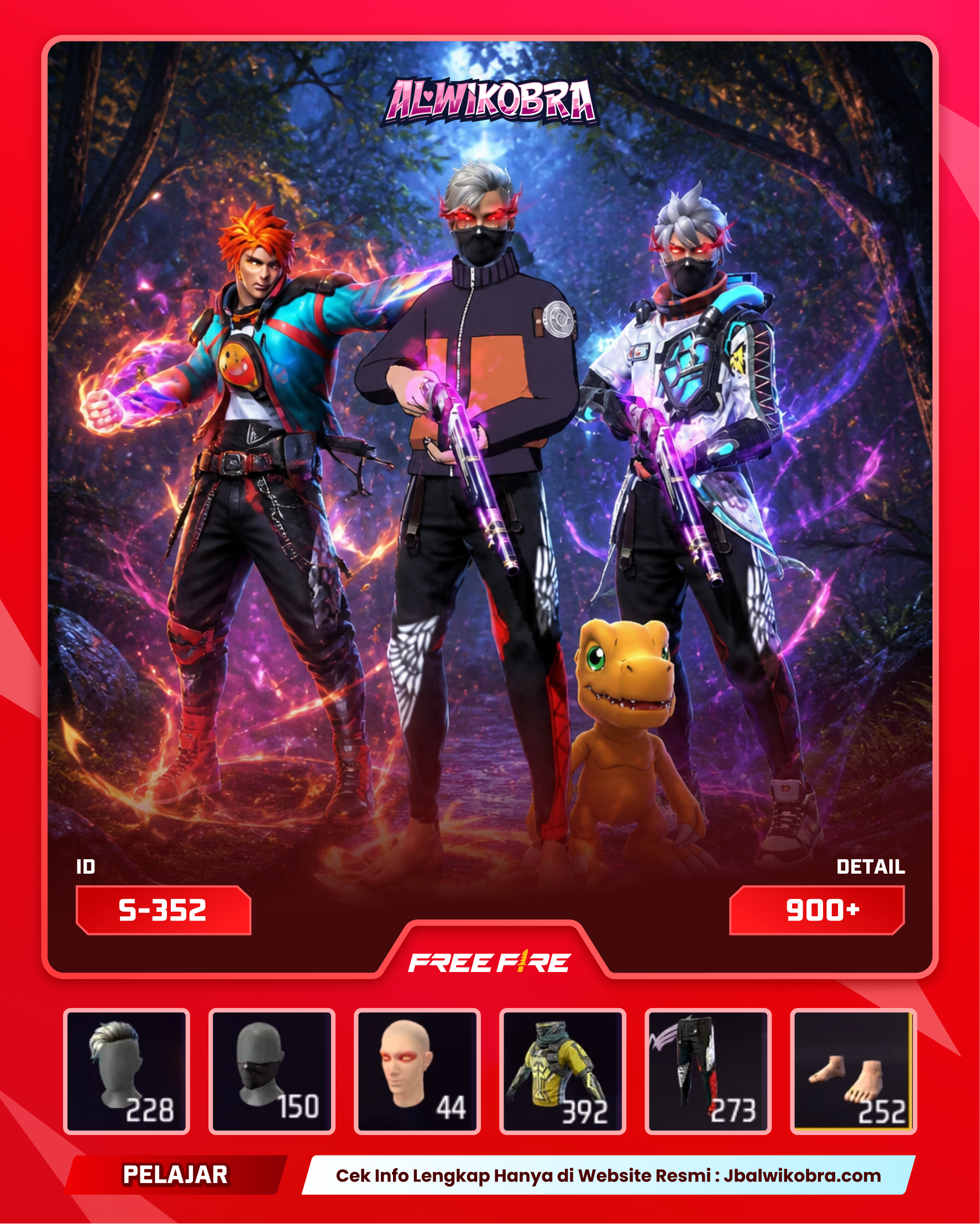 FREE FIRE S352 — Free Fire — Pelajar