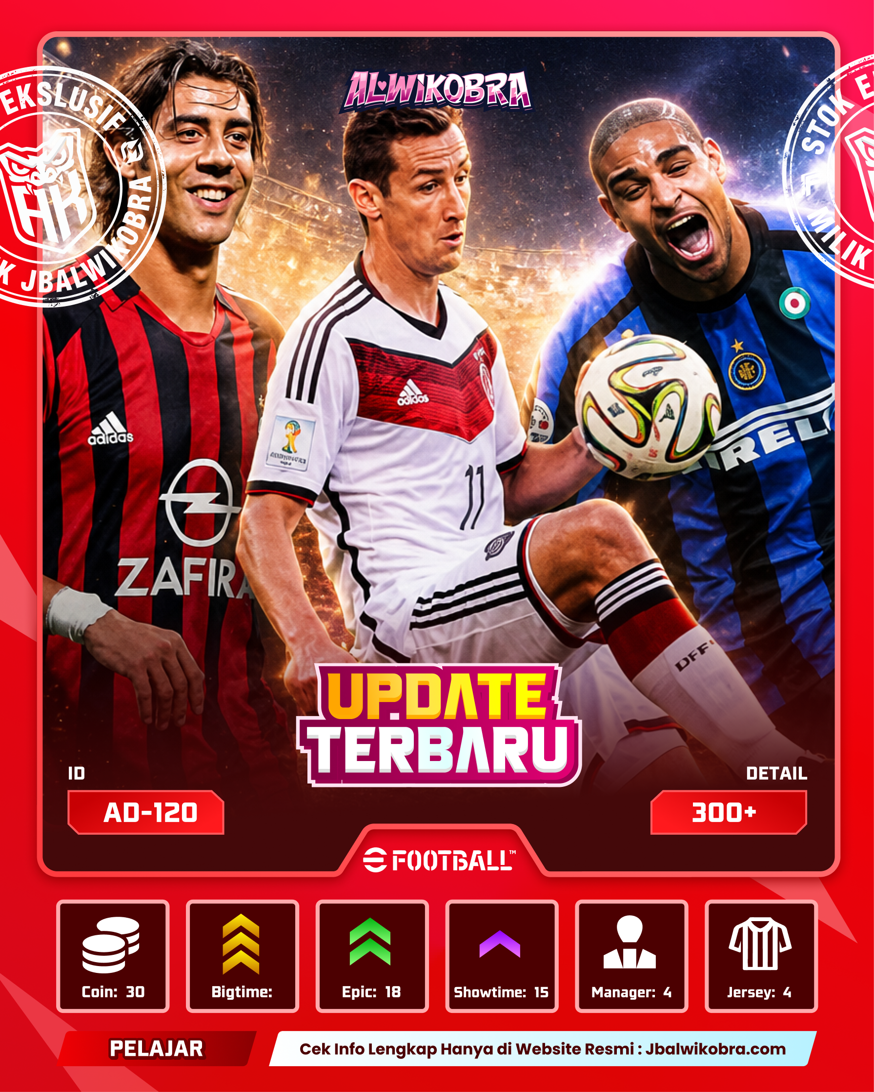 EFOOTBALL AD120 — eFootball — Pelajar