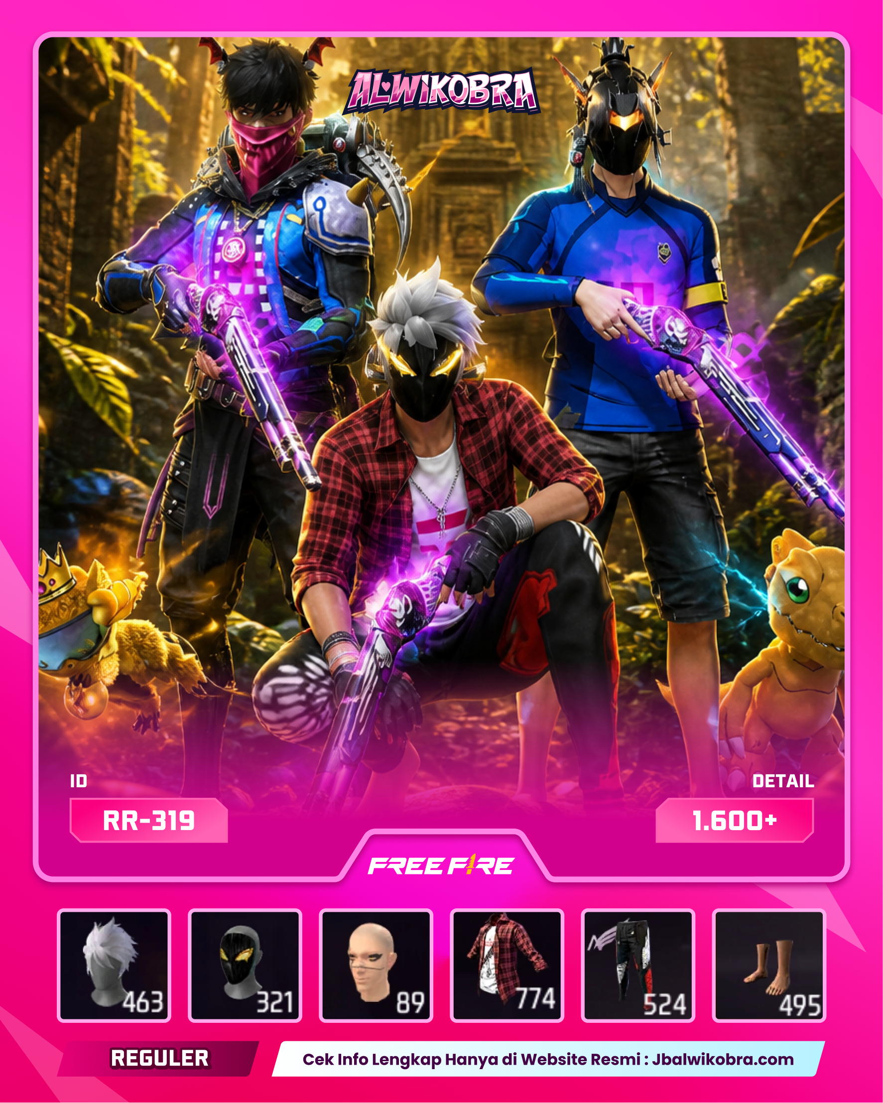 FREE FIRE RR319 — Free Fire — Reguler