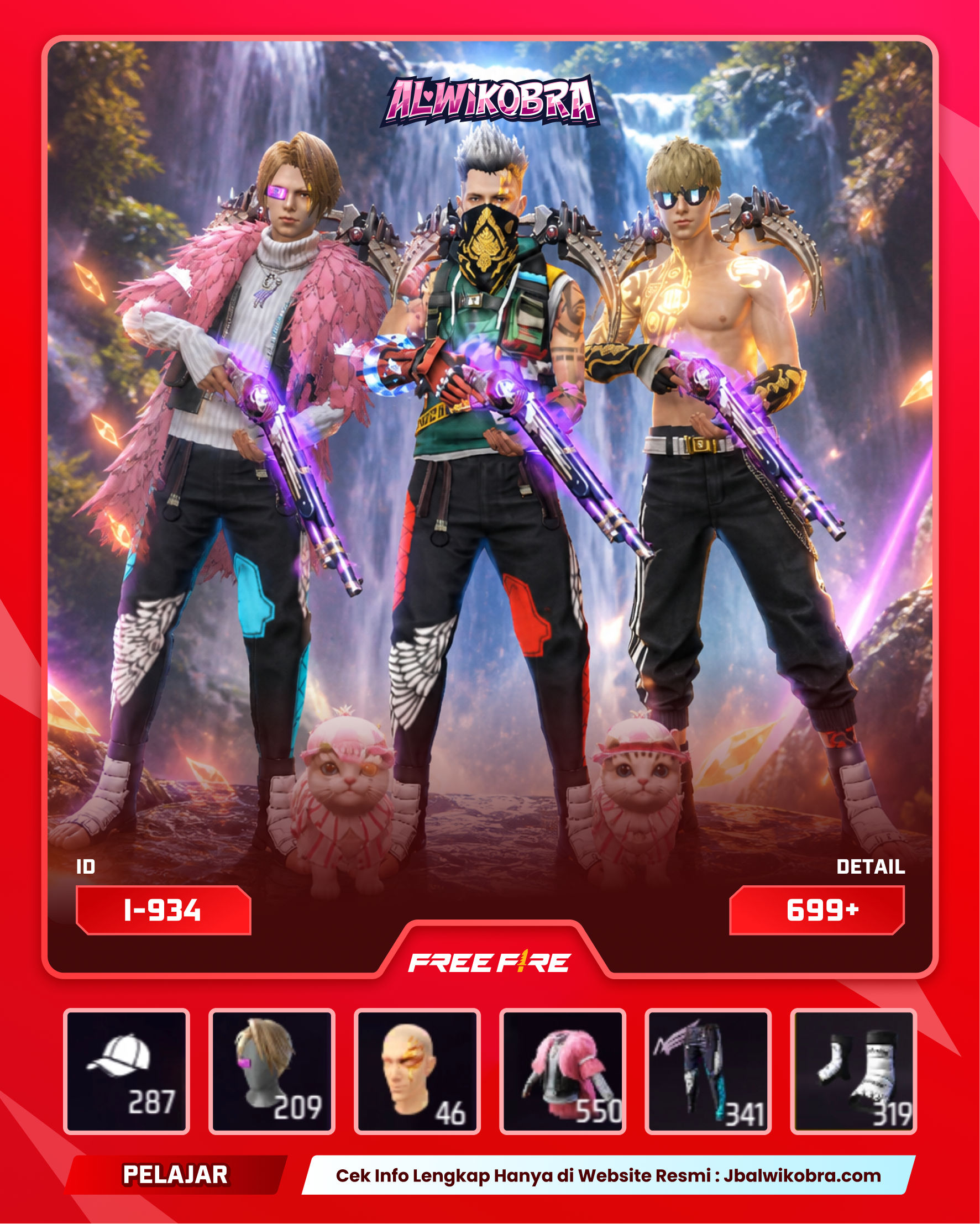 FREE FIRE 934 I — Free Fire — Pelajar