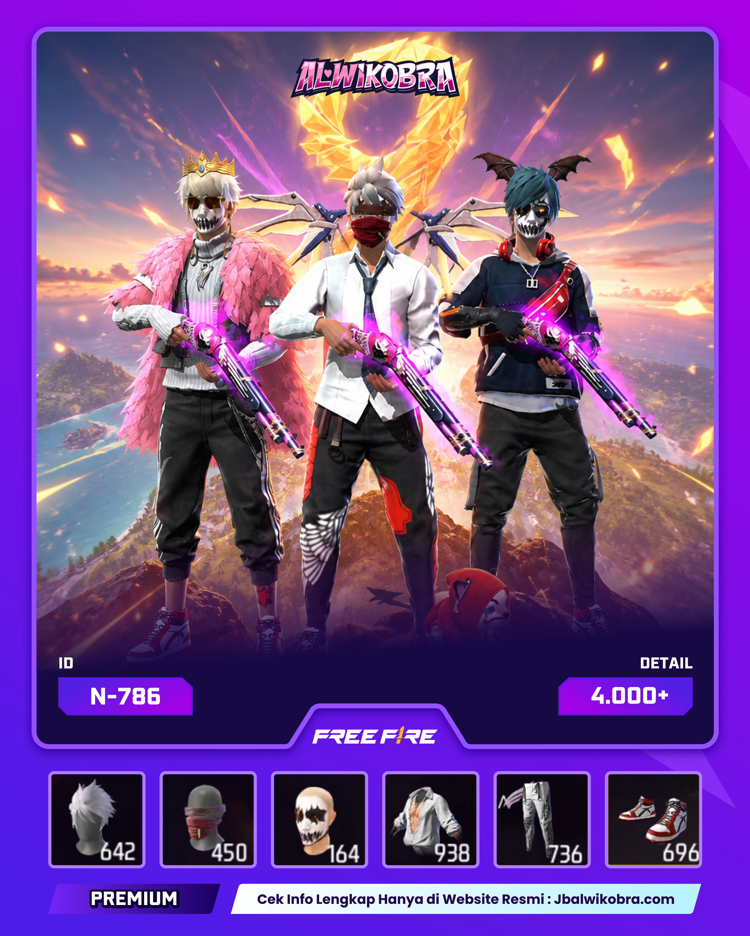 FREE FIRE N786 — Free Fire — Reguler