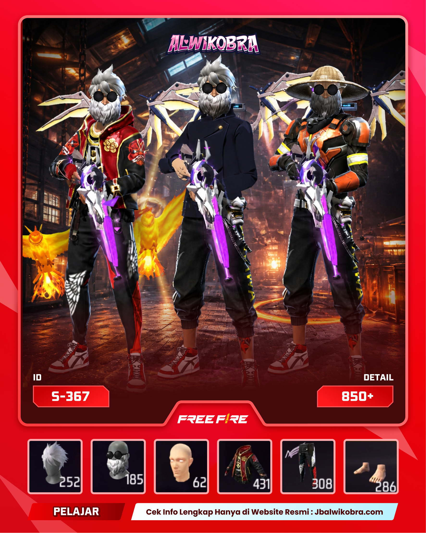 FREE FIRE S367 — Free Fire — Pelajar