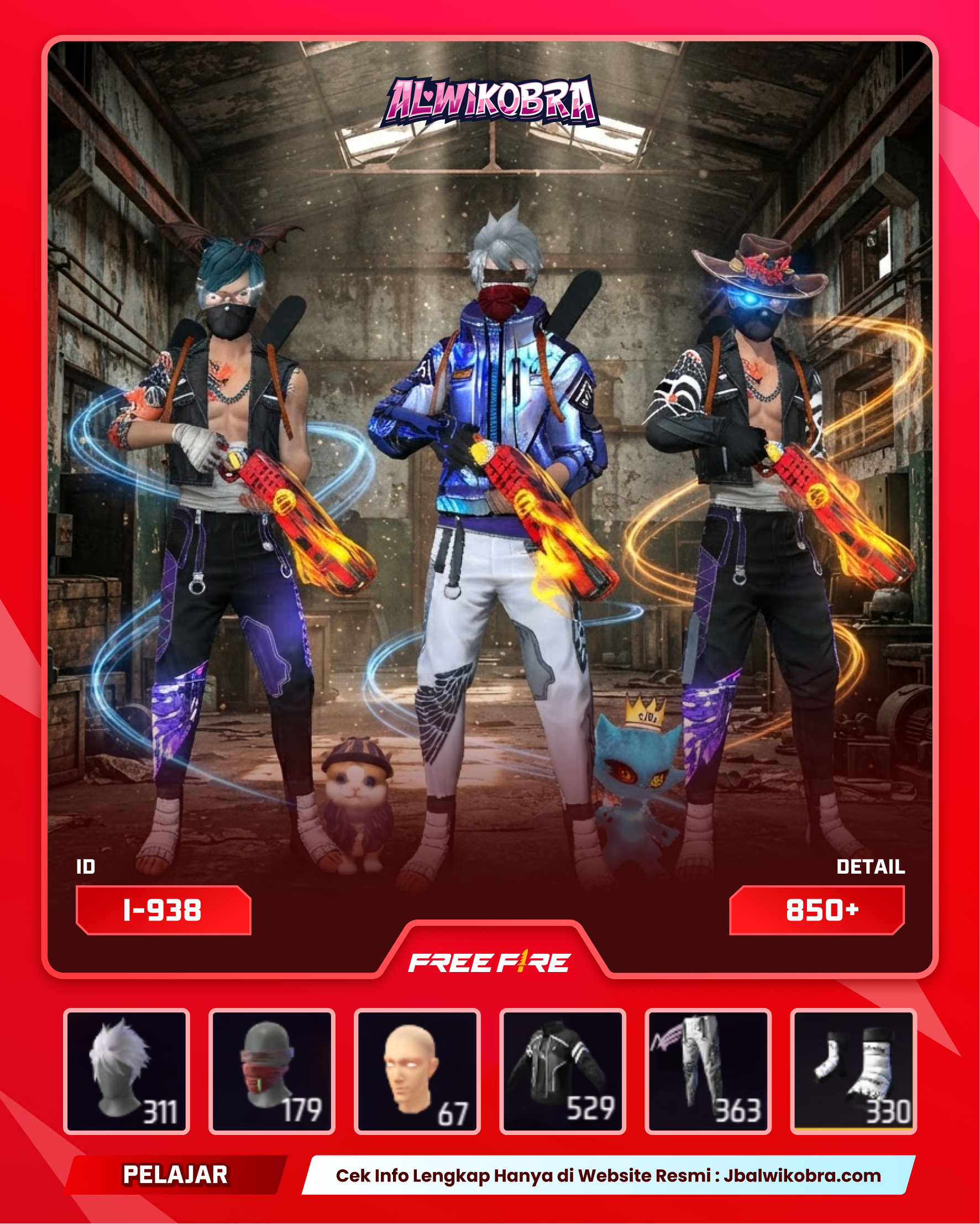 FREE FIRE 938 I — Free Fire — Pelajar