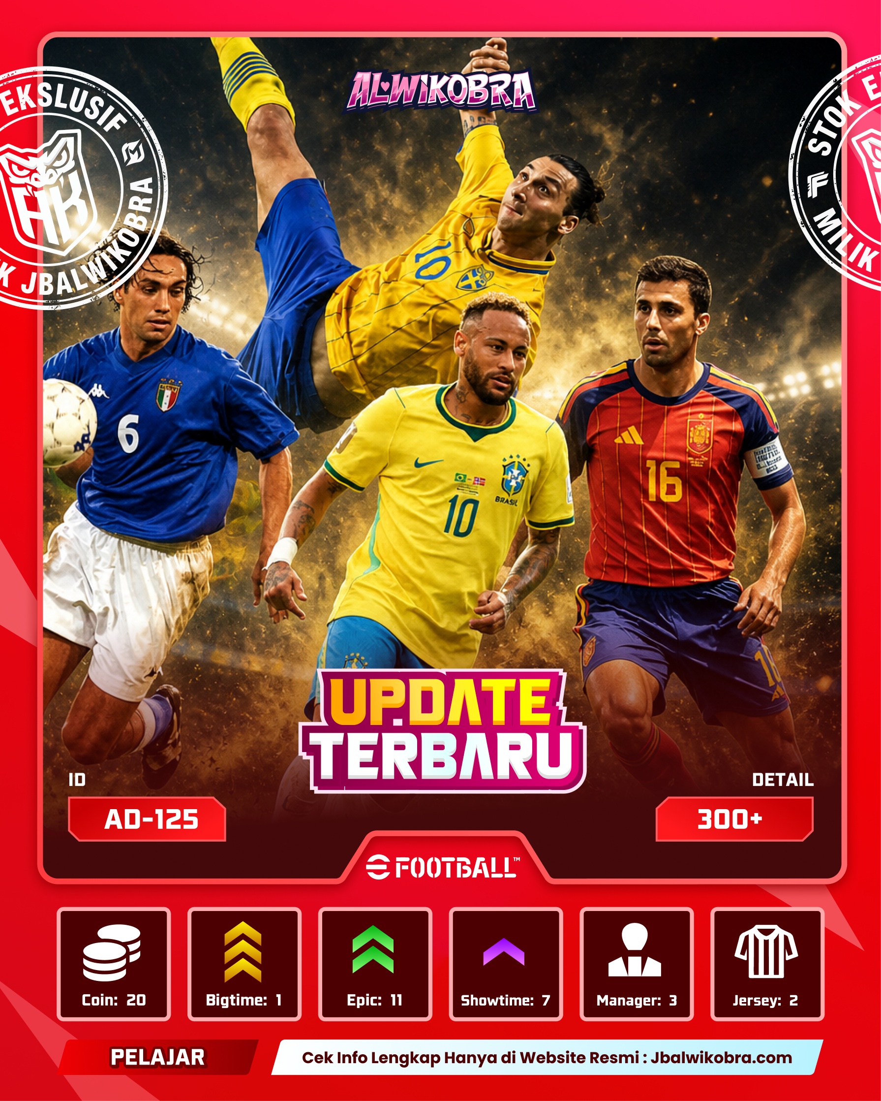 EFOOTBALL AD125 — eFootball — Pelajar