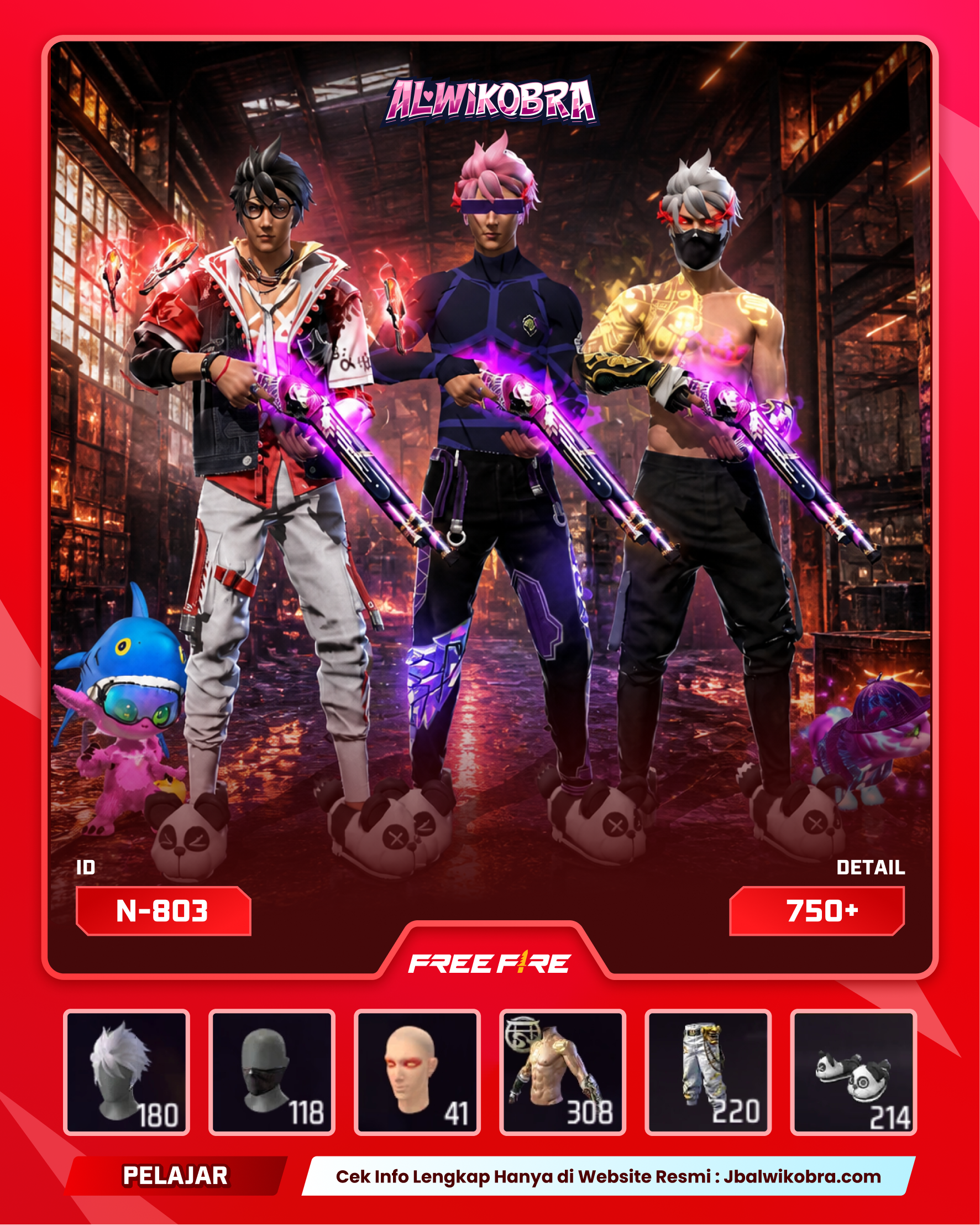 FREE FIRE N803 — Free Fire — Pelajar