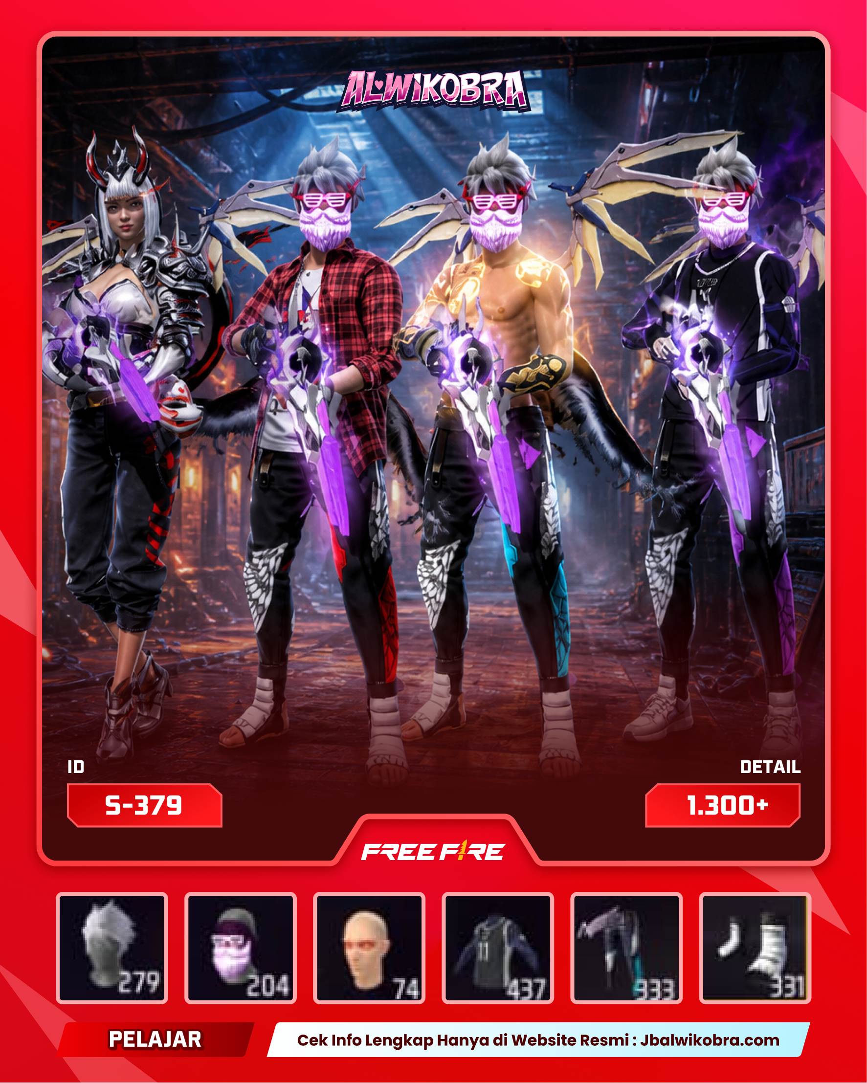 FREE FIRE S379 — Free Fire — Pelajar