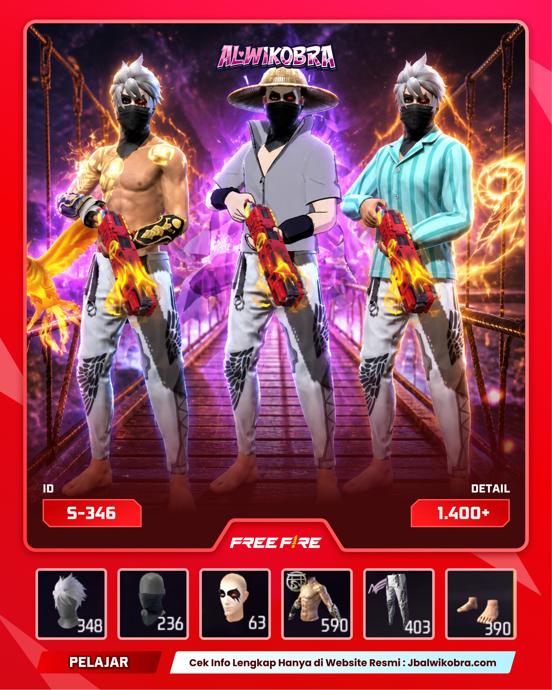 FREE FIRE S346 — Free Fire — Pelajar