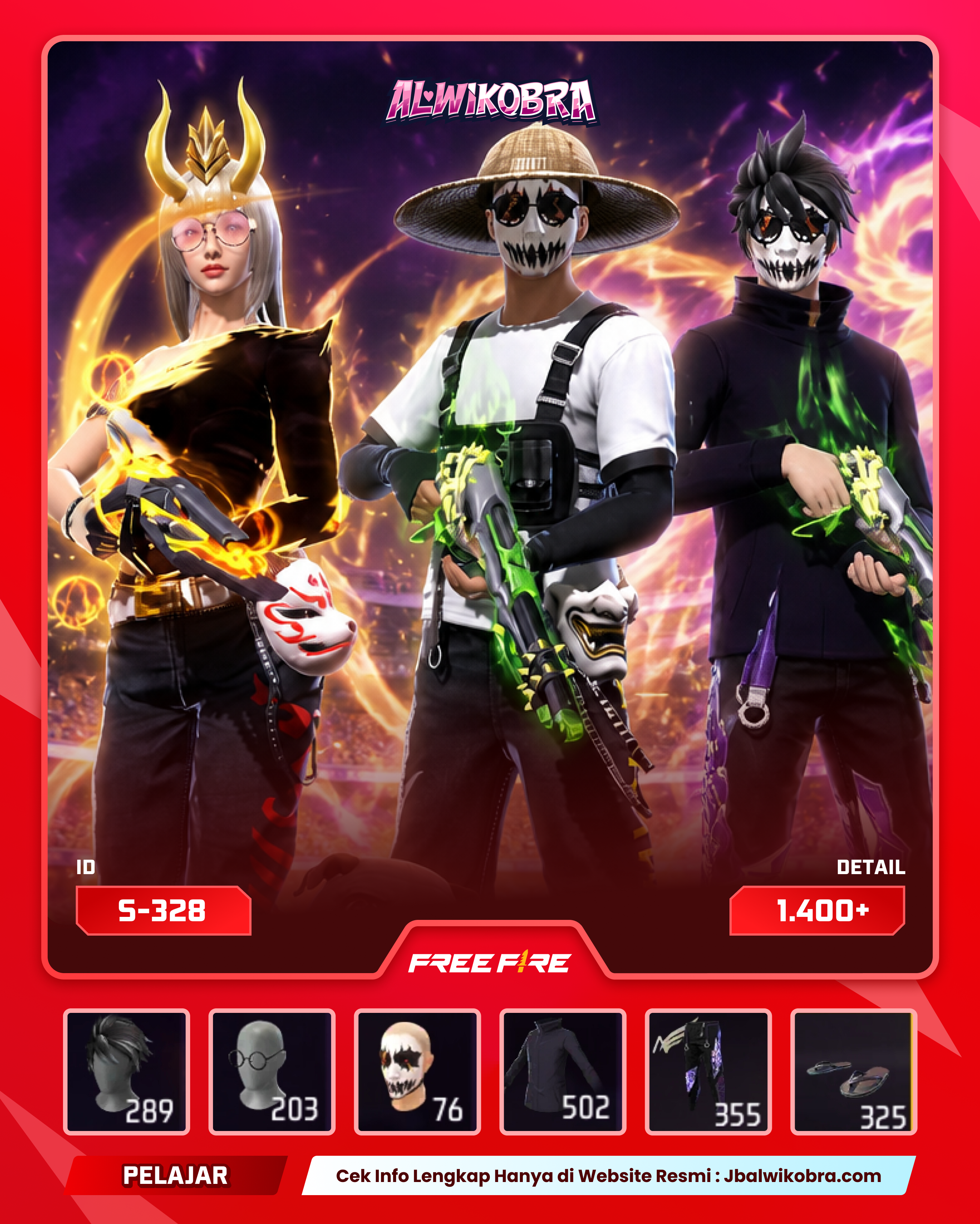 FREE FIRE S328 — Free Fire — Pelajar