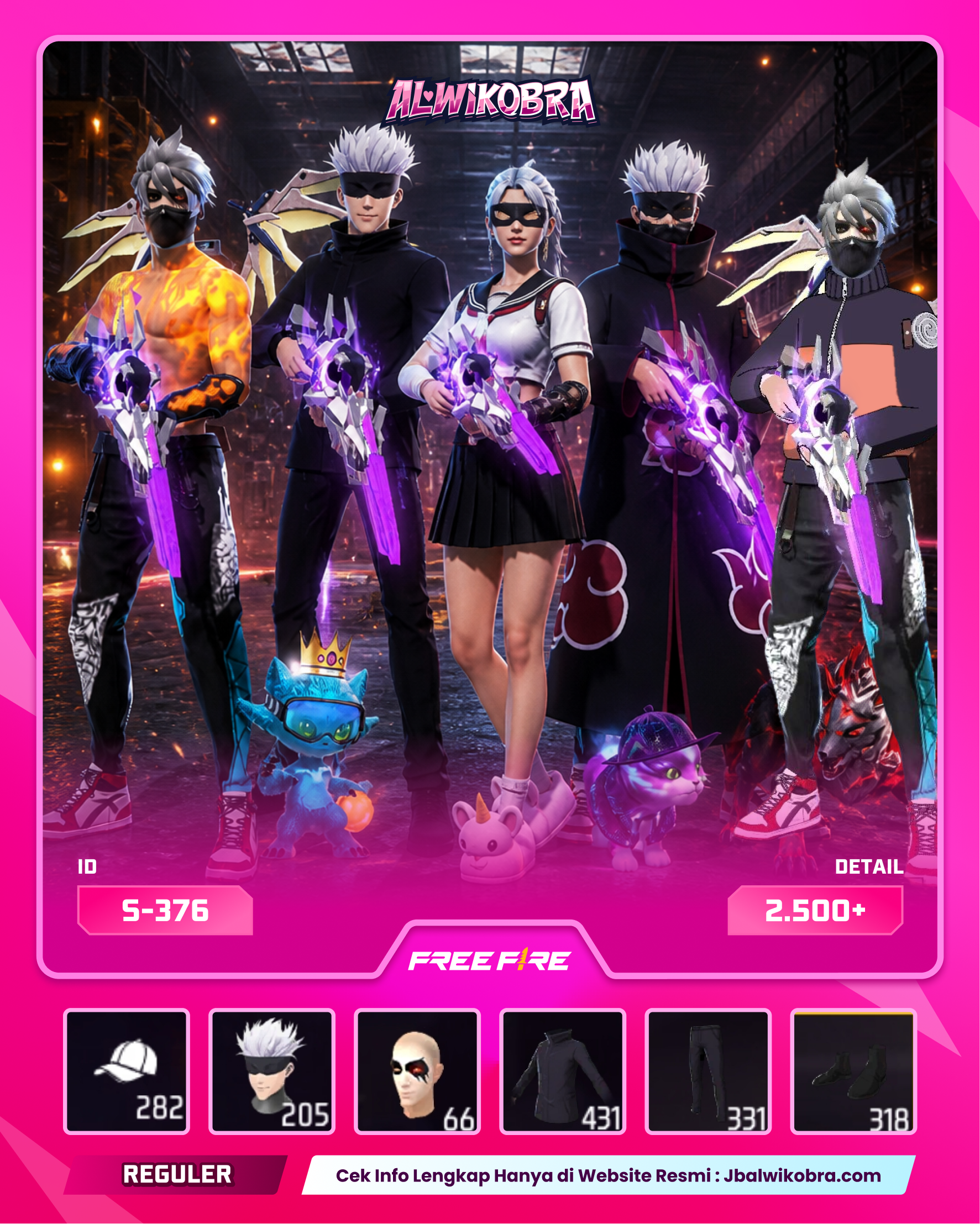 FREE FIRE S376 — Free Fire — Reguler