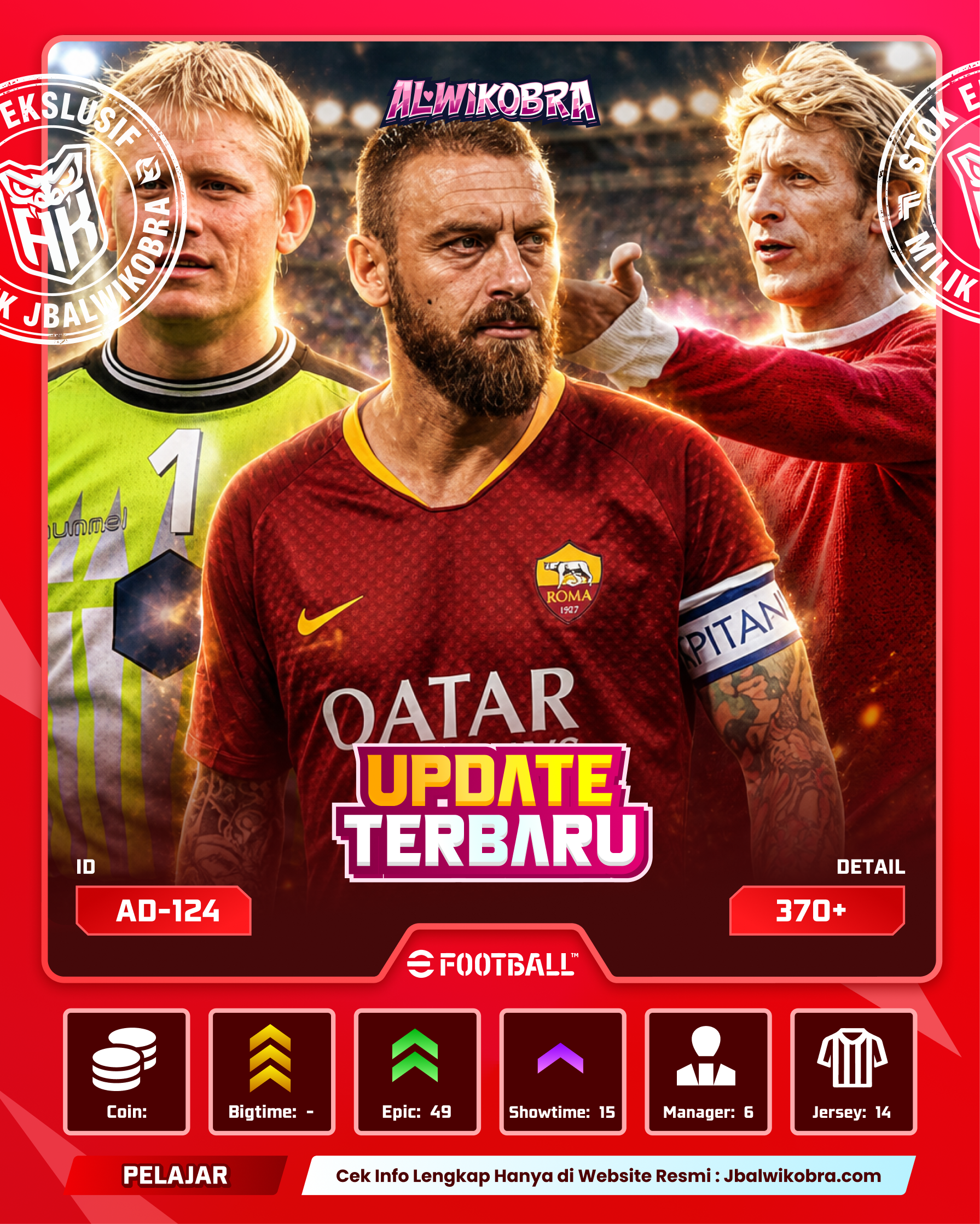 EFOOTBALL AD124 — eFootball — Pelajar