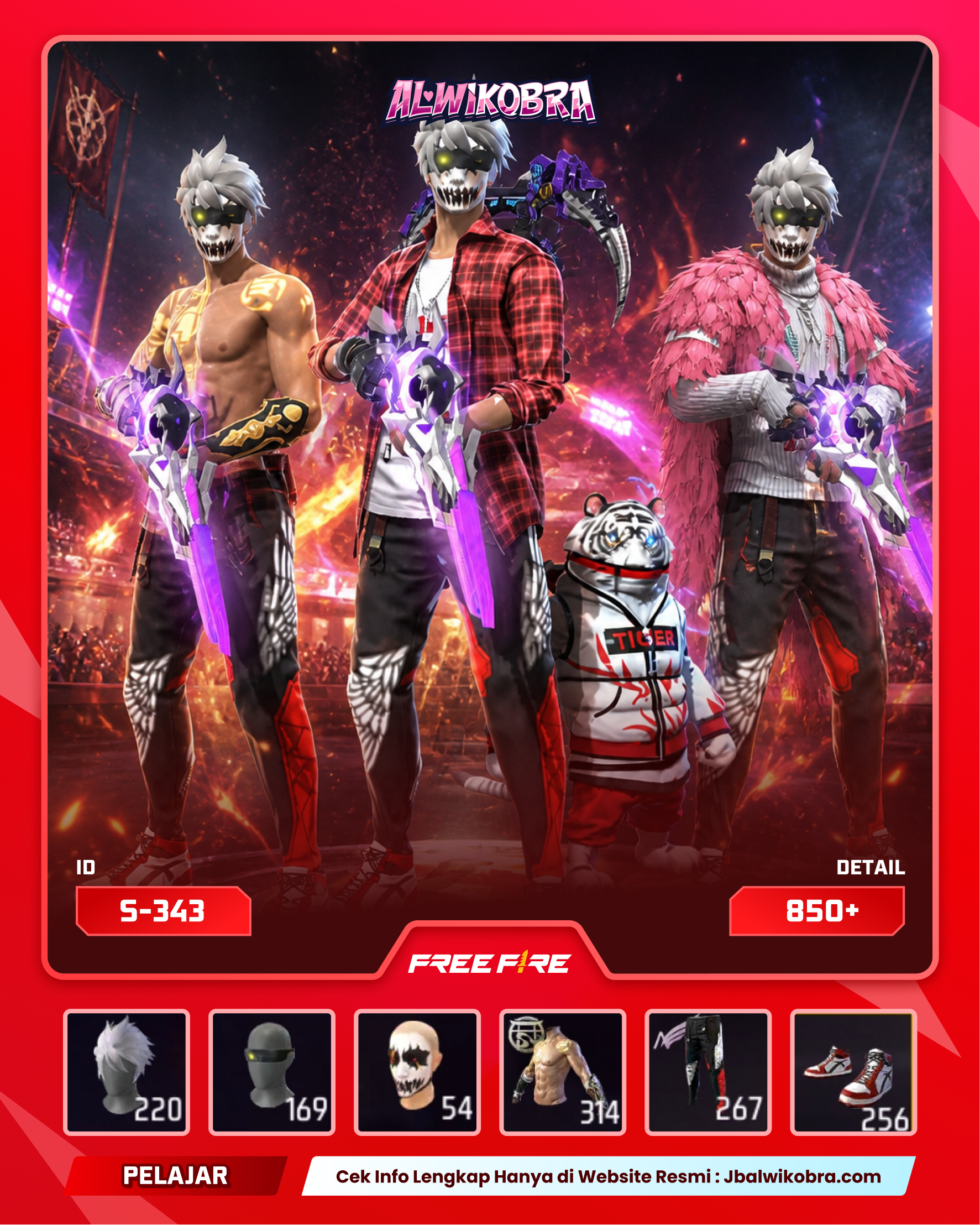 FREE FIRE S343 — Free Fire — Pelajar