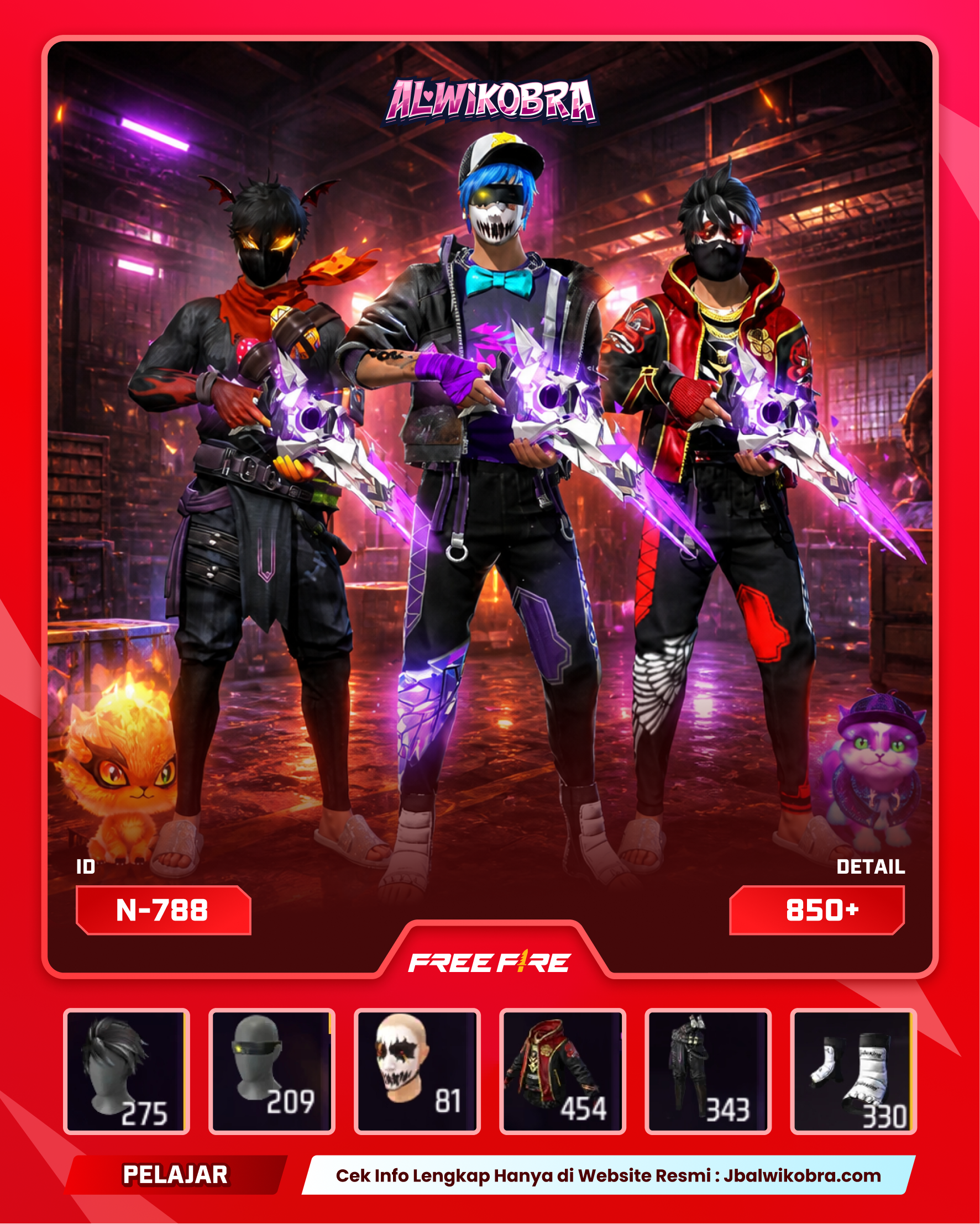 FREE FIRE N788 — Free Fire — Pelajar
