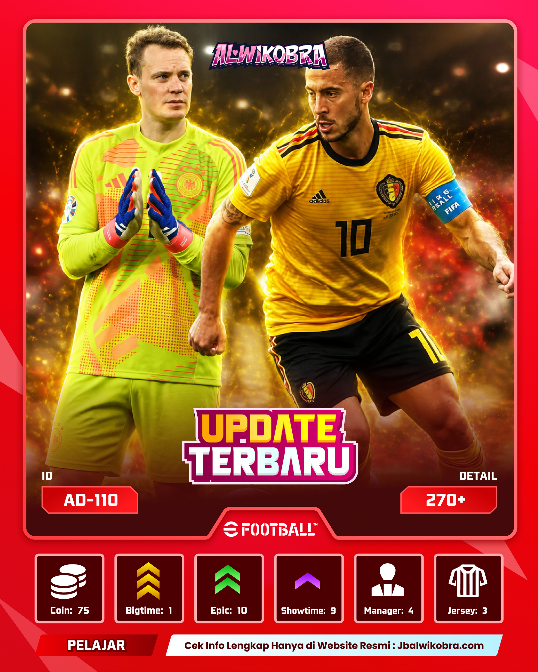 EFOOTBALL AD110 — eFootball — Pelajar