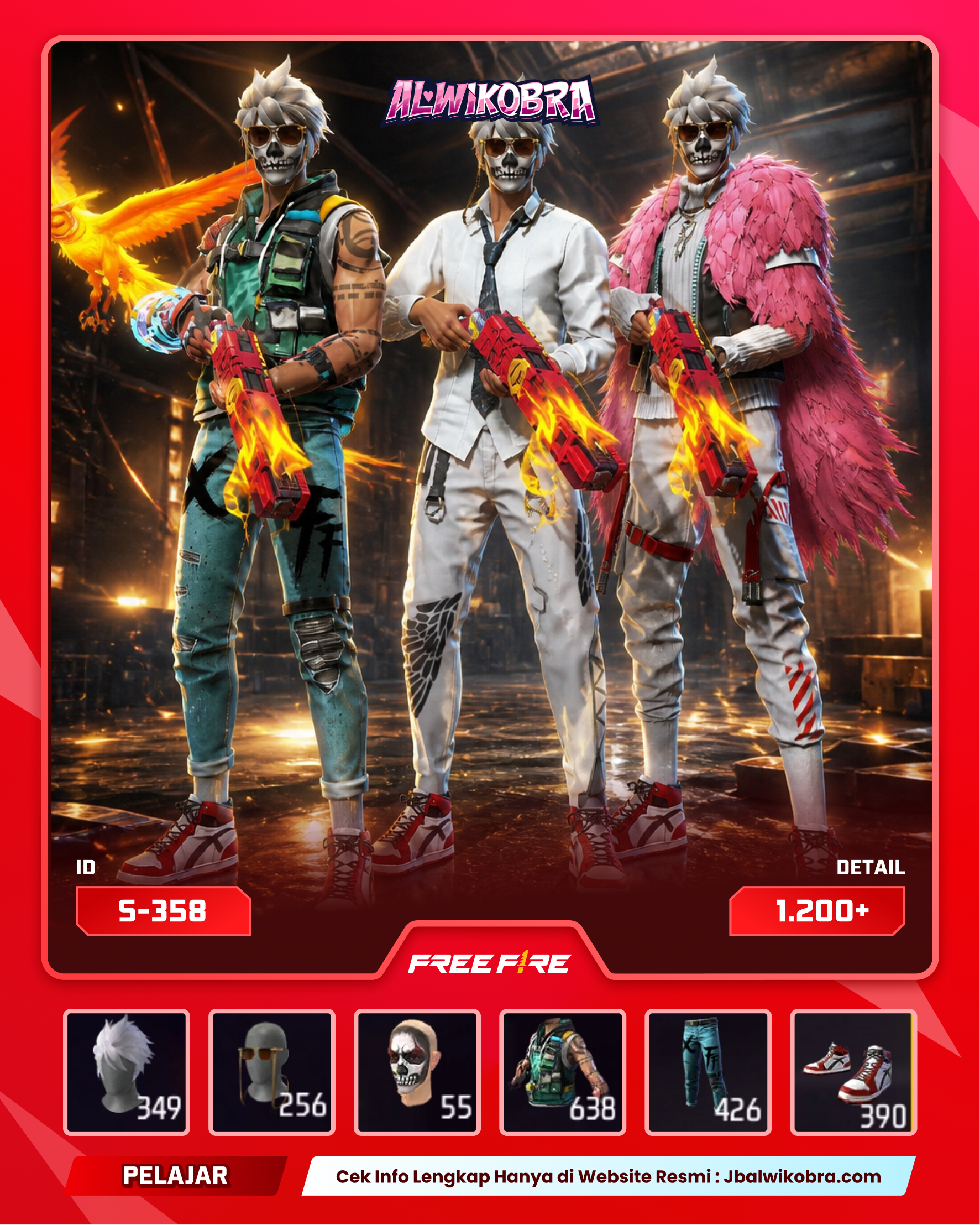 FREE FIRE S358 — Free Fire — Pelajar