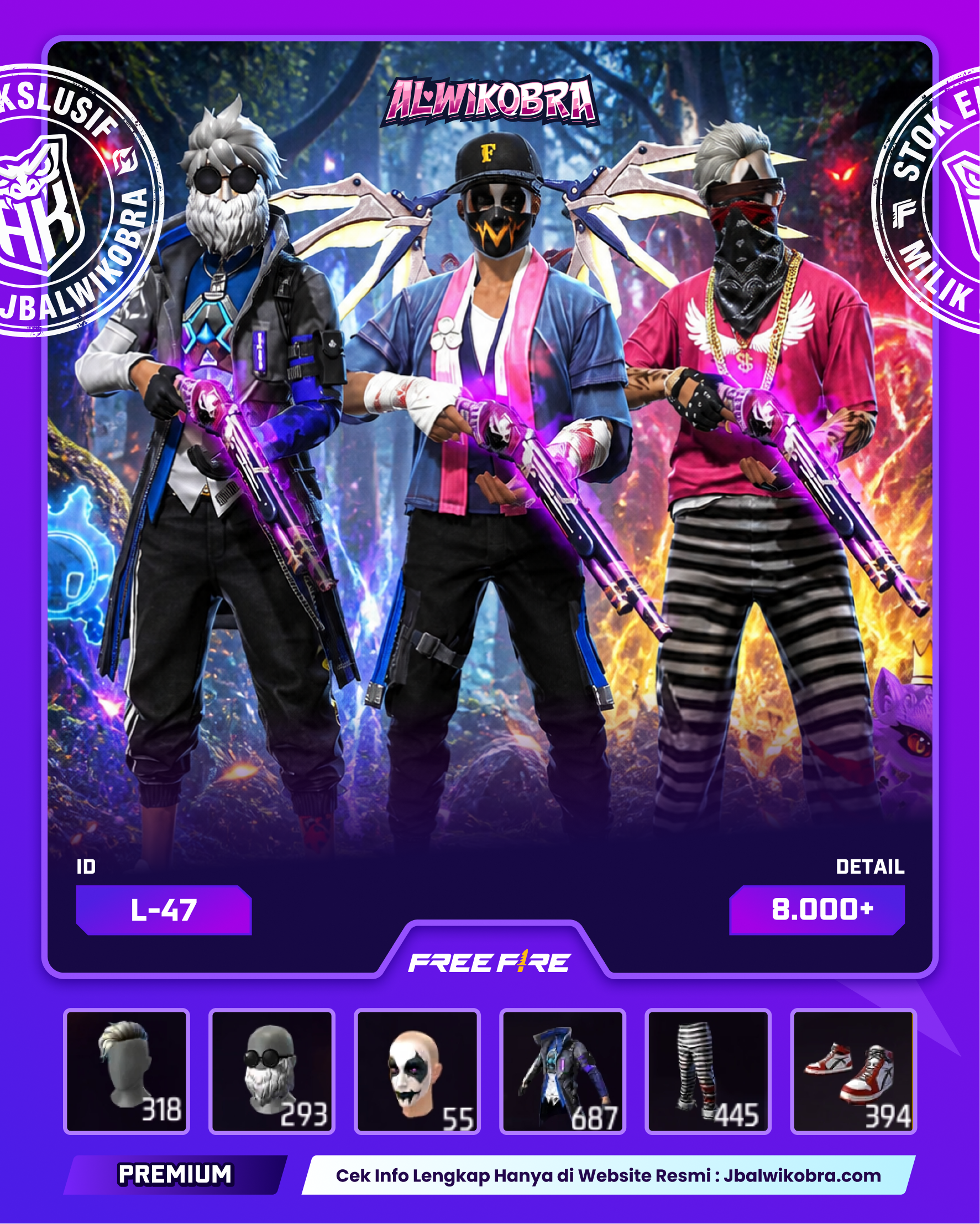 FREE FIRE L47 — Free Fire — Premium