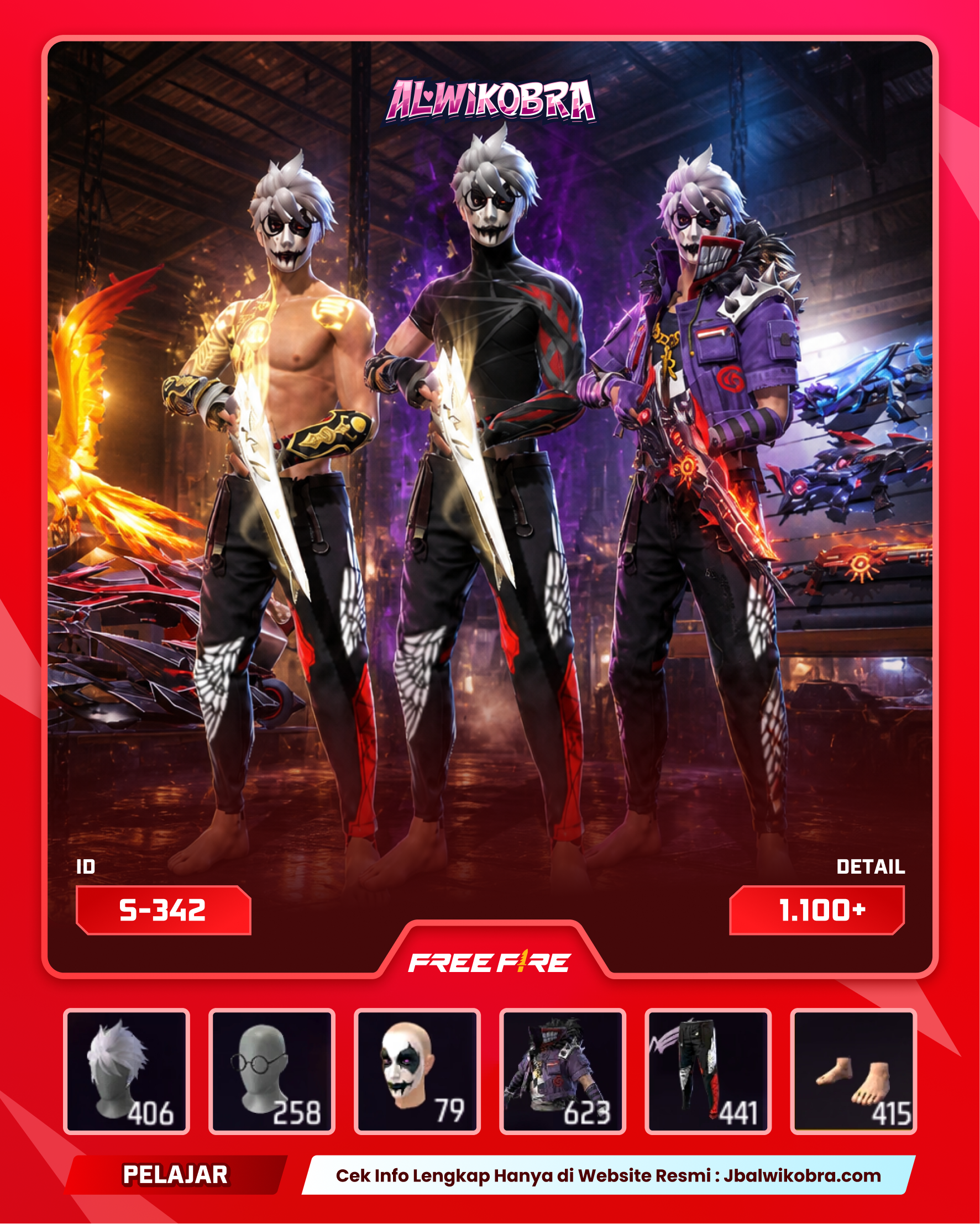 FREE FIRE S342 — Free Fire — Pelajar