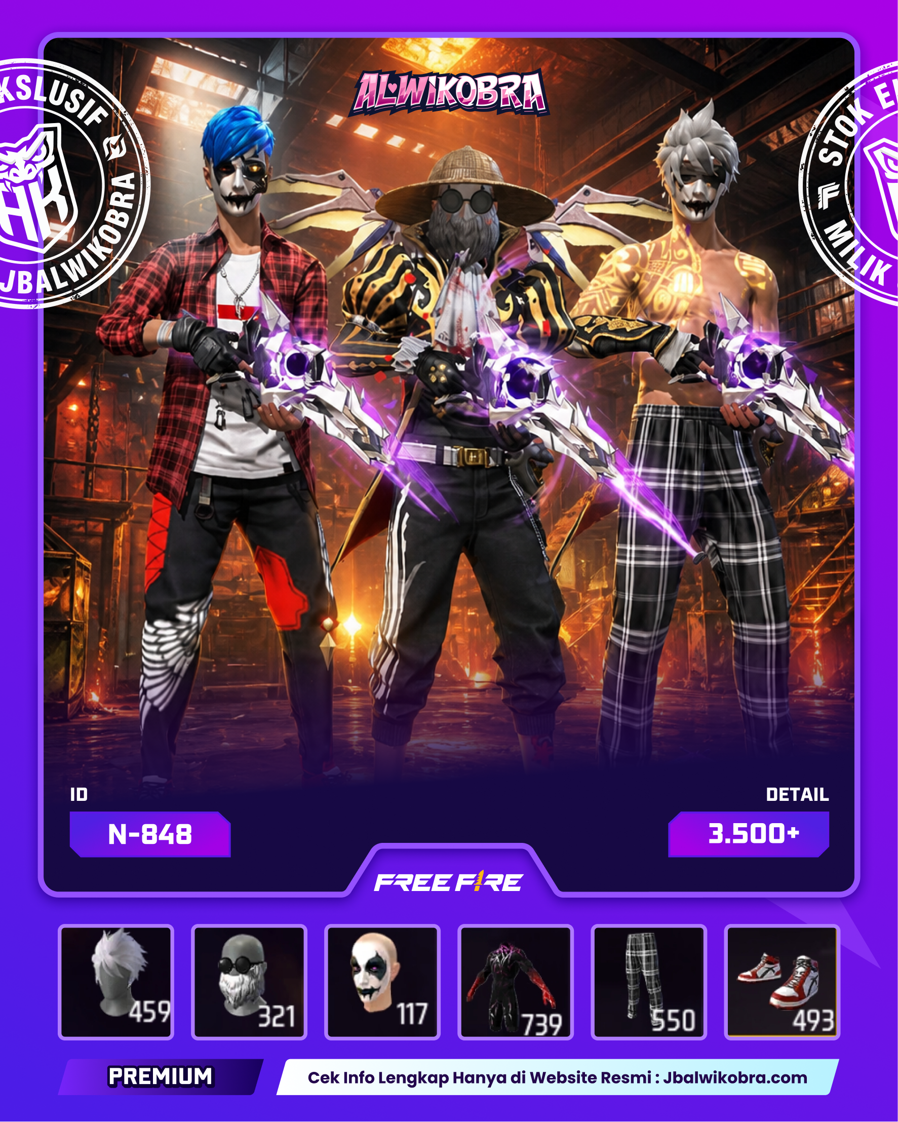 FREE FIRE N848 — Free Fire — Premium