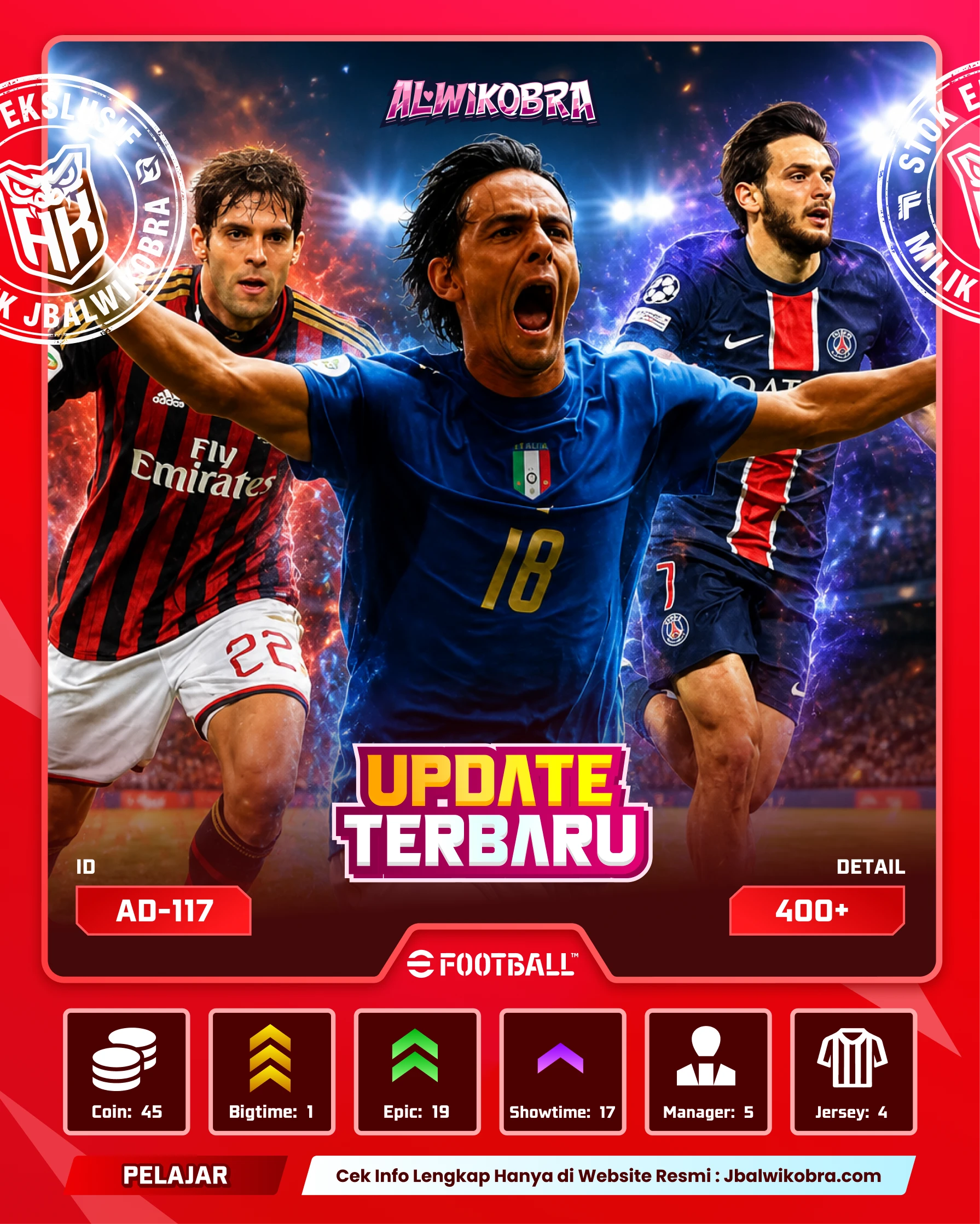 EFOOTBALL AD117 — eFootball — Pelajar