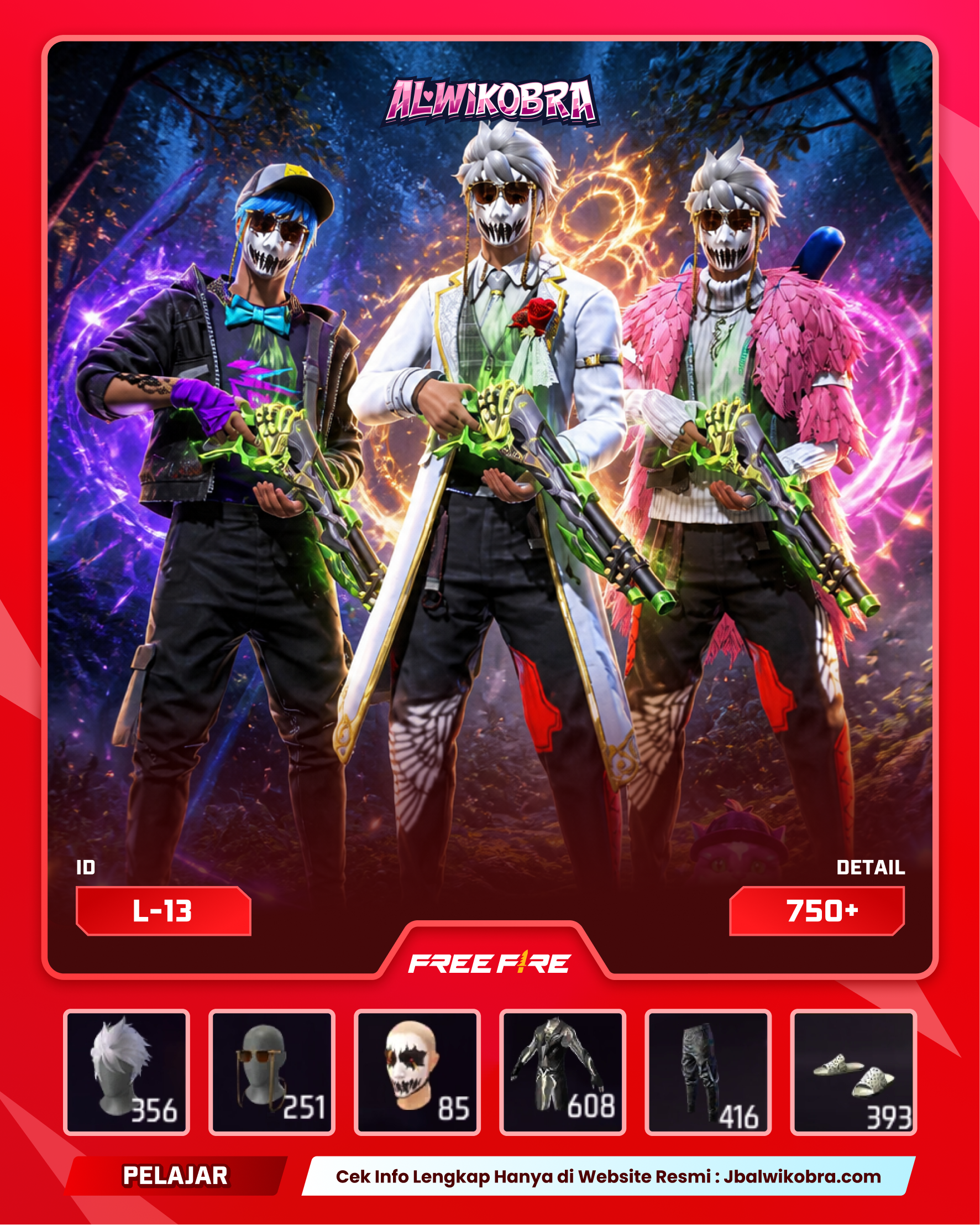 FREE FIRE L13 — Free Fire — Pelajar
