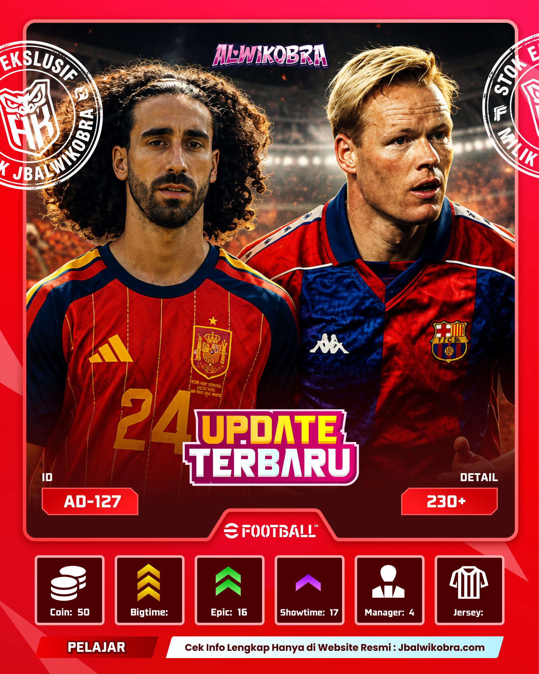 EFOOTBALL AD127 — eFootball — Reguler