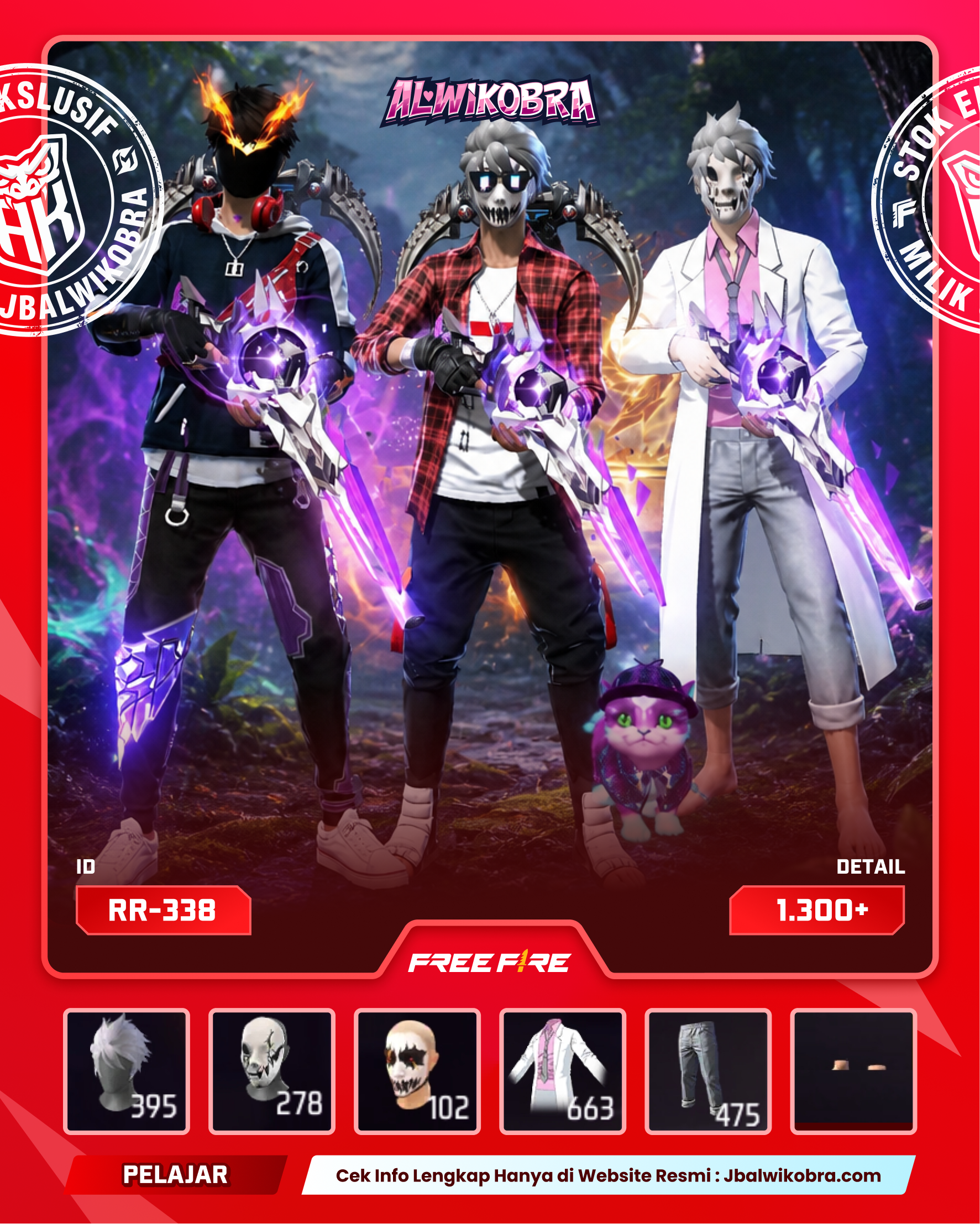 FREE FIRE RR338 — Free Fire — Pelajar