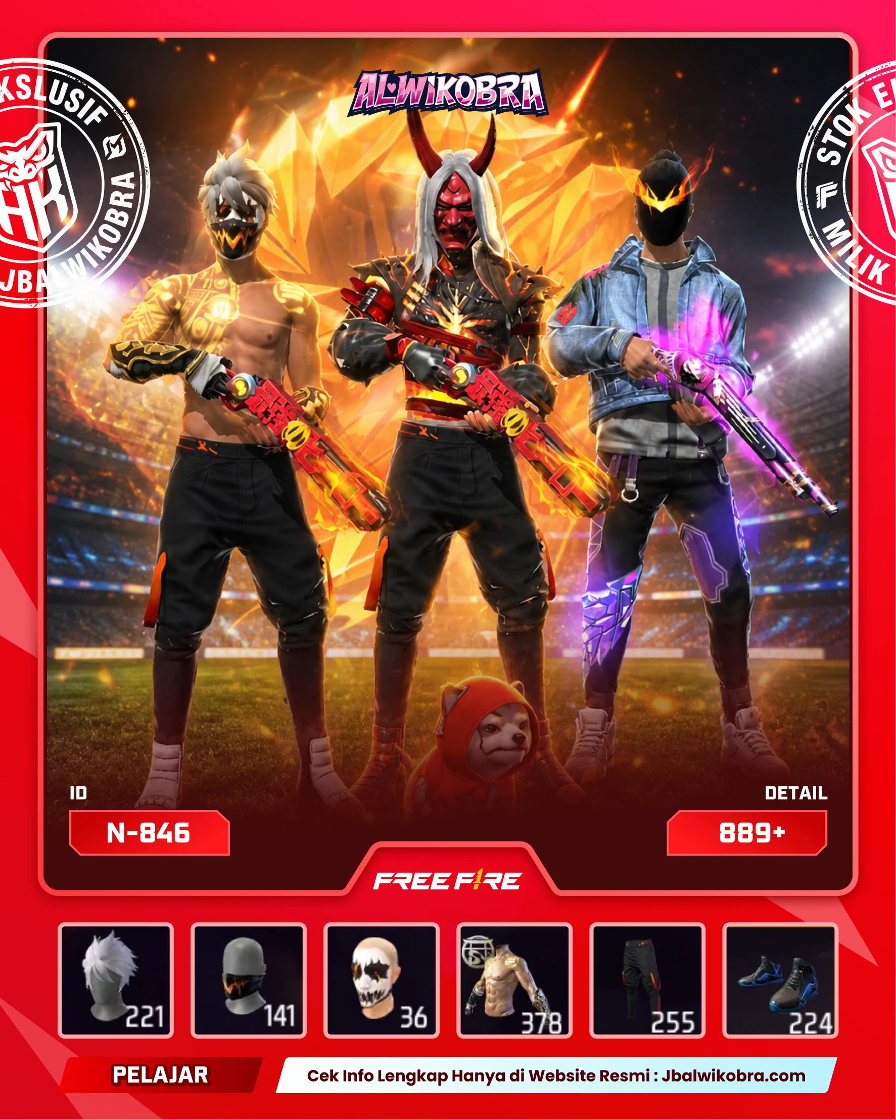 FREE FIRE N846 — Free Fire — Pelajar