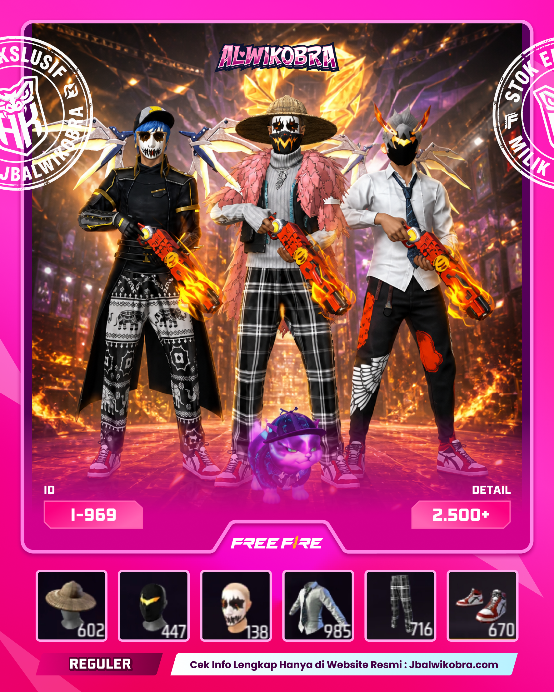 FREE FIRE 969 I — Free Fire — Reguler