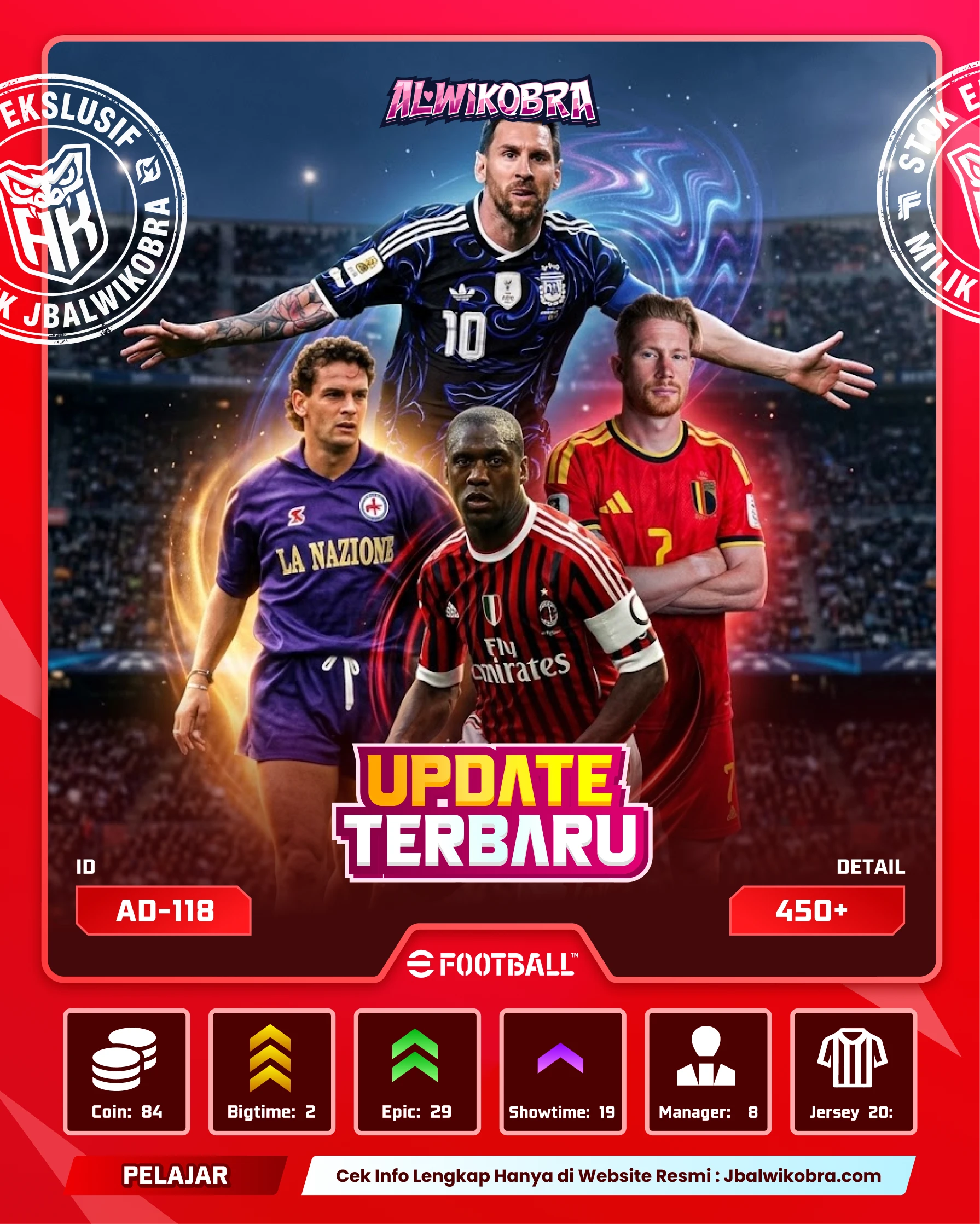 EFOOTBALL AD118 — eFootball — Pelajar