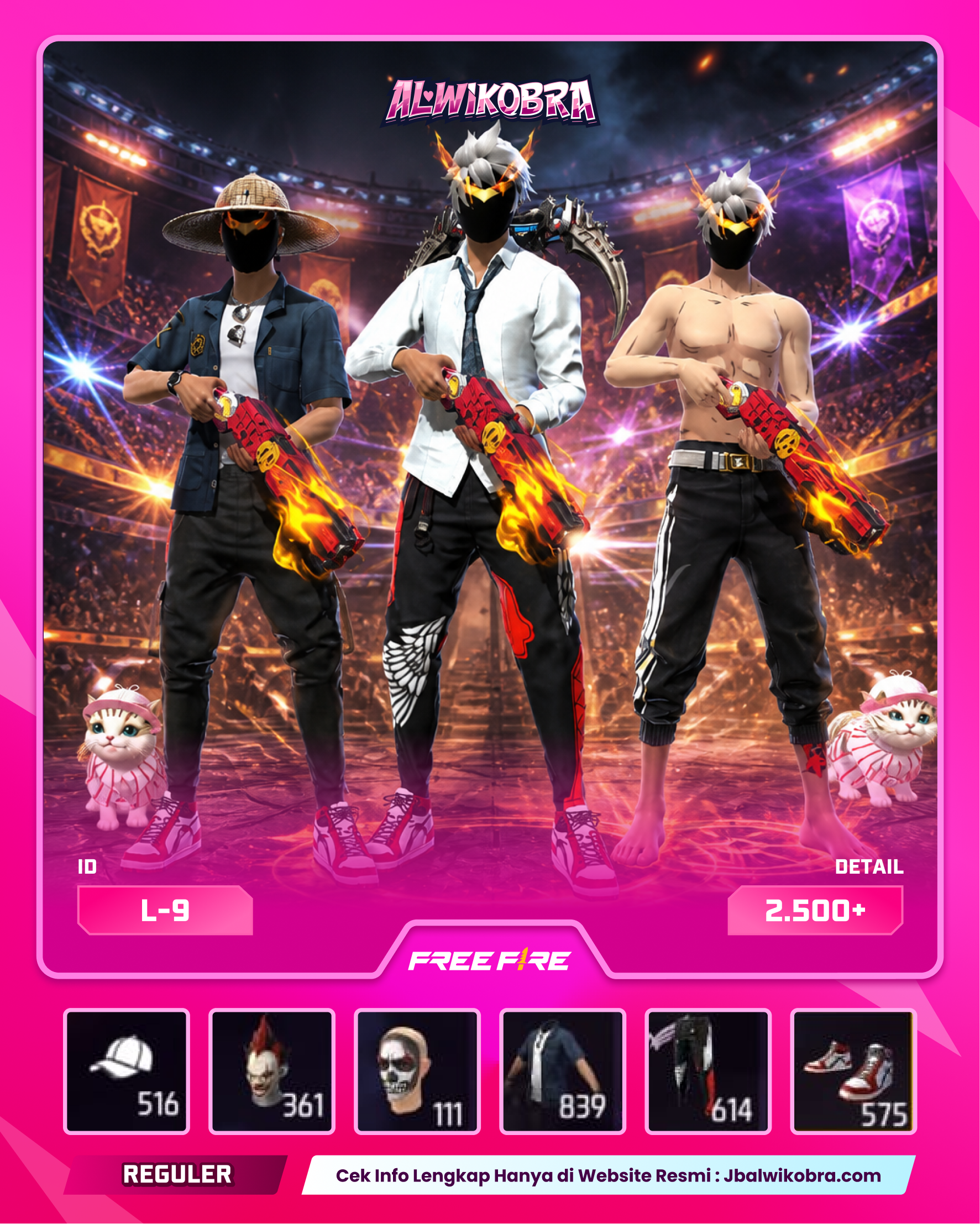 FREE FIRE L9 — Free Fire — Reguler
