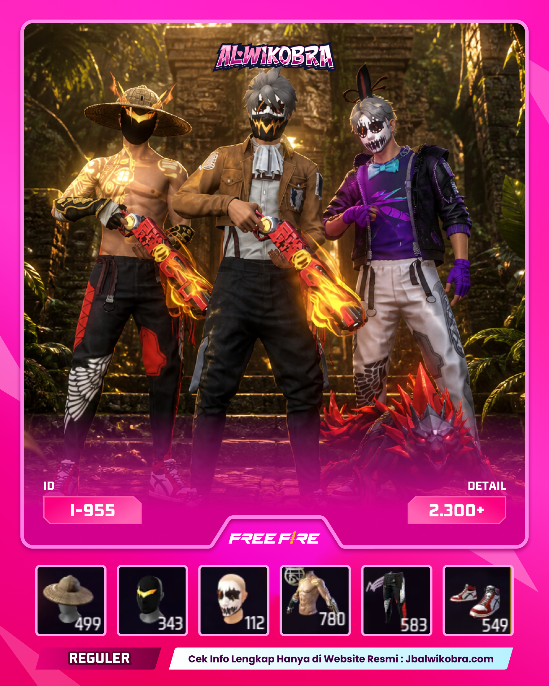 FREE FIRE 955 I — Free Fire — Premium