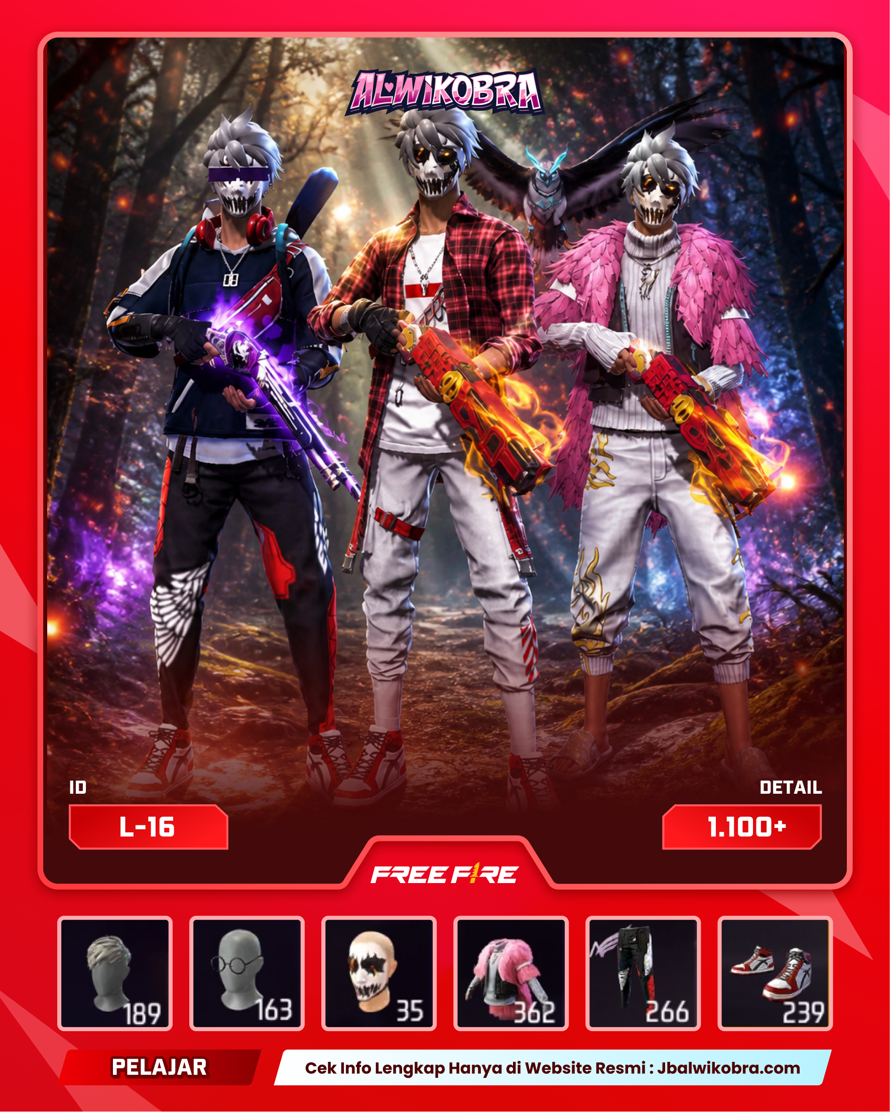 FREE FIRE L16 — Free Fire — Pelajar