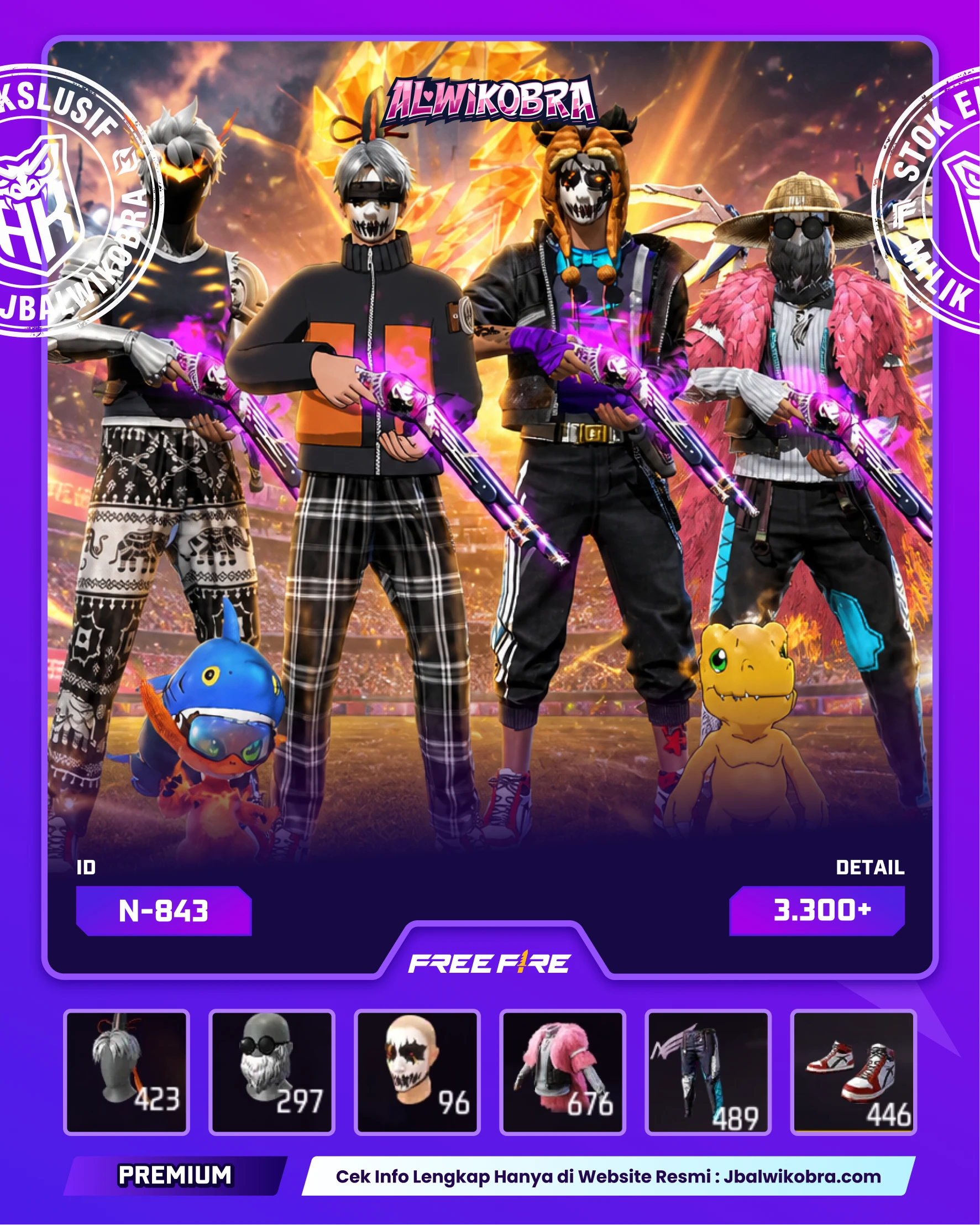 FREE FIRE N843 — Free Fire — Premium