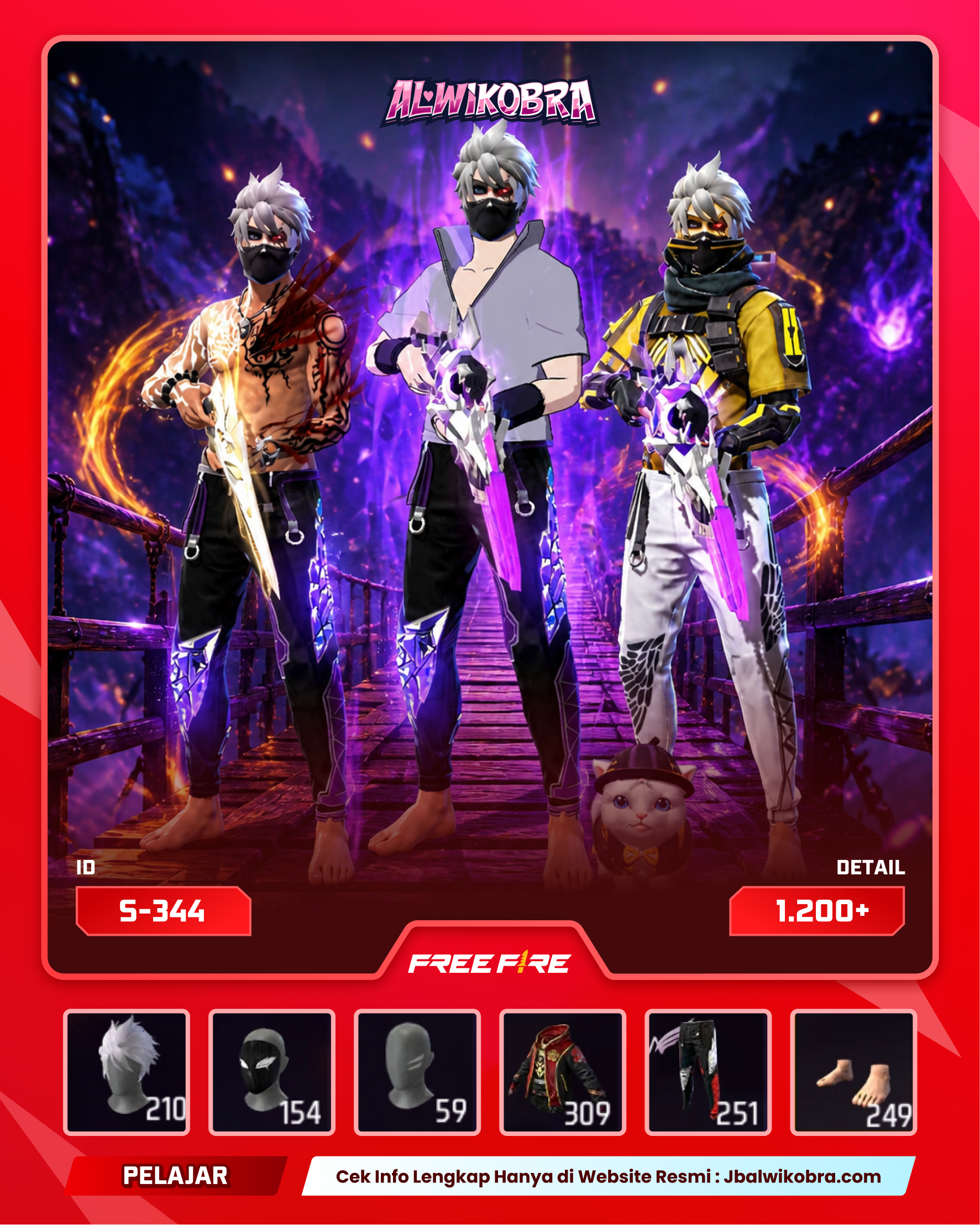 FREE FIRE S344 — Free Fire — Pelajar