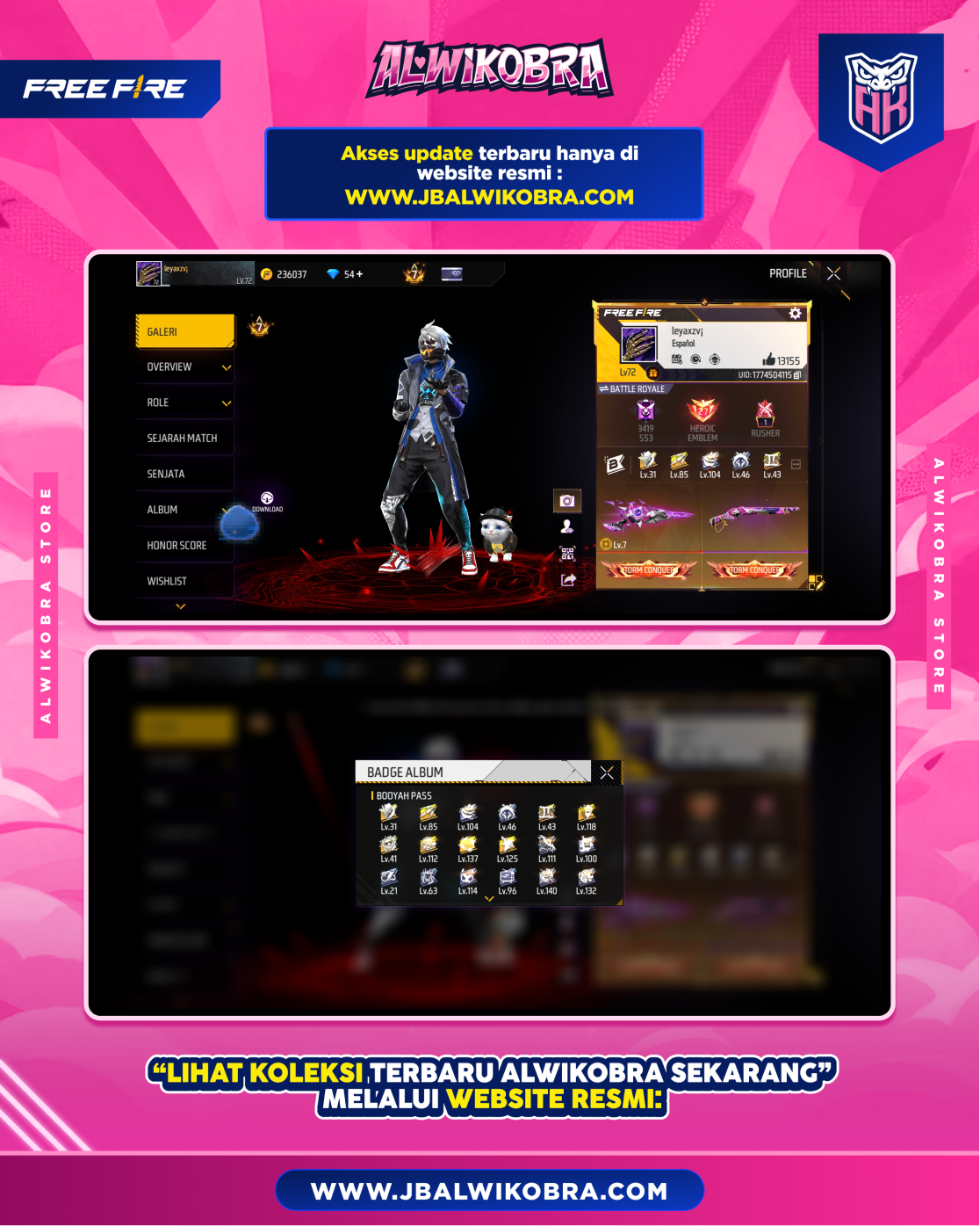 FREE FIRE N895 8