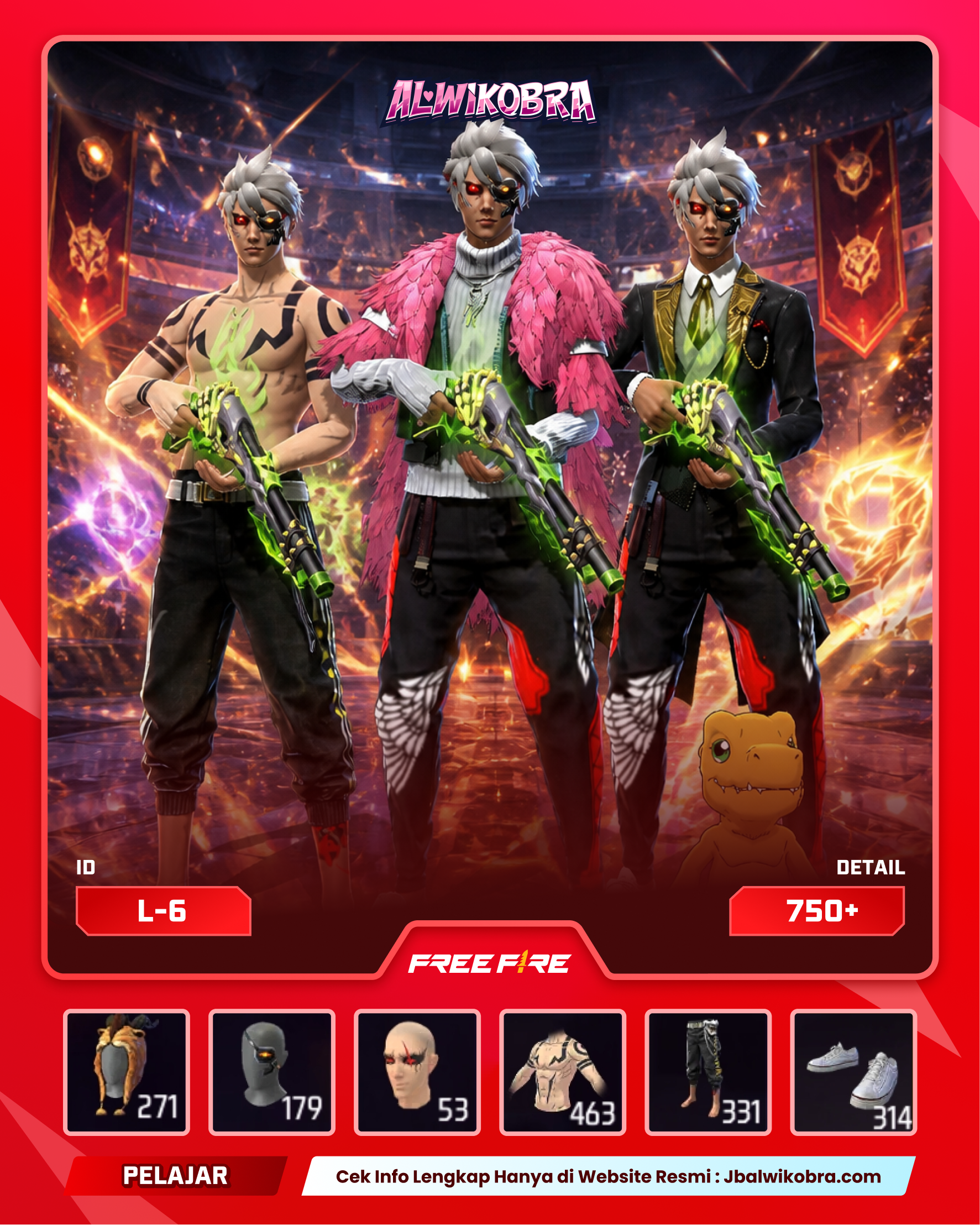FREE FIRE L6 — Free Fire — Pelajar