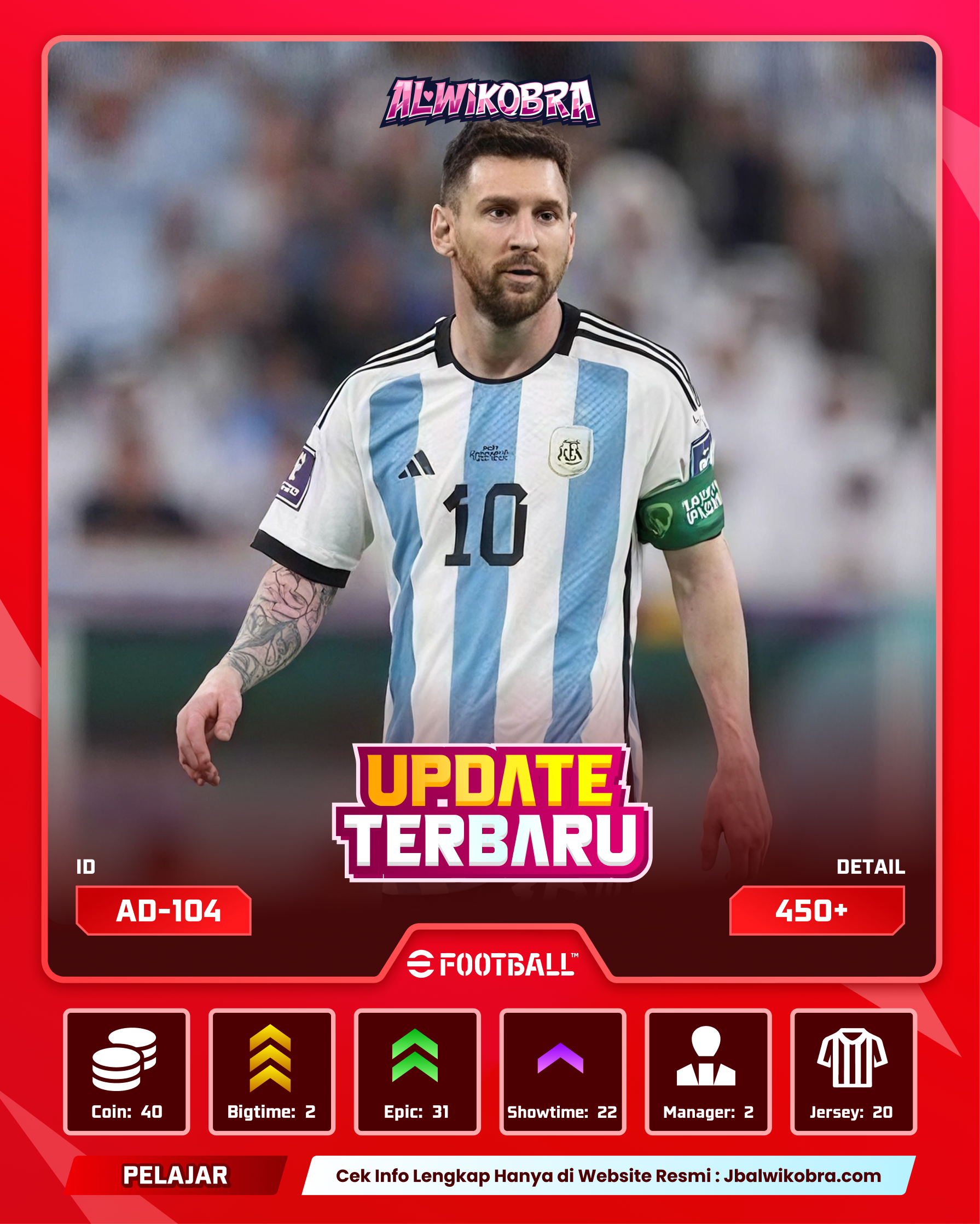 EFOOTBALL AD104 — eFootball — Pelajar