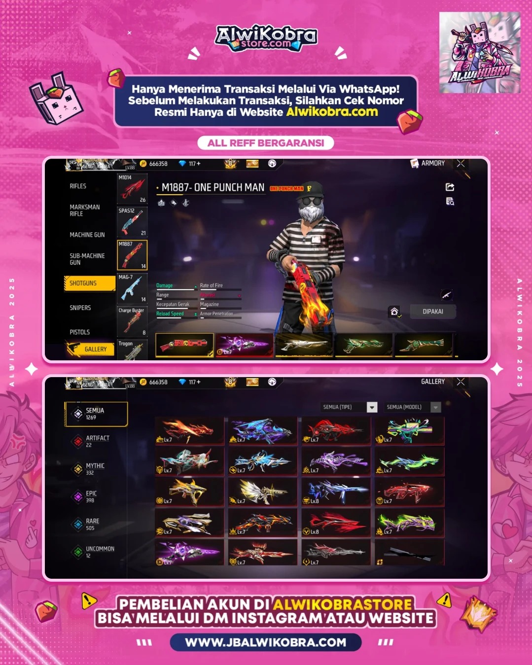 FREE FIRE RENTAL 11 7