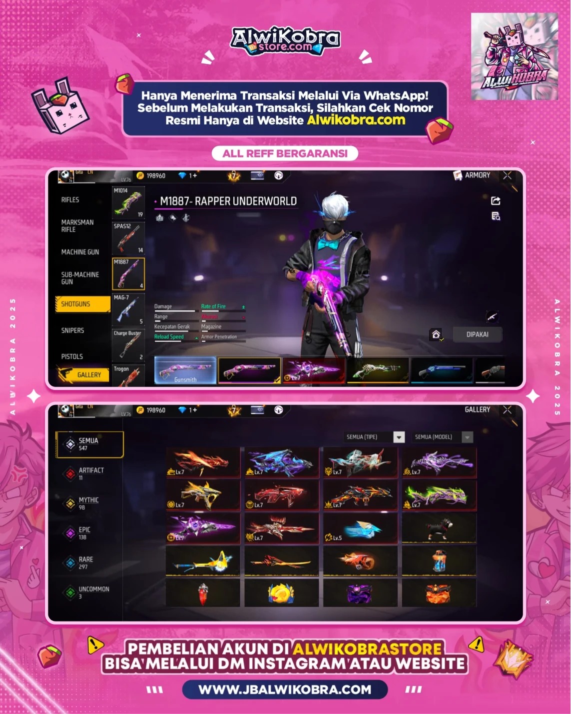 FREE FIRE RENTAL 12 3