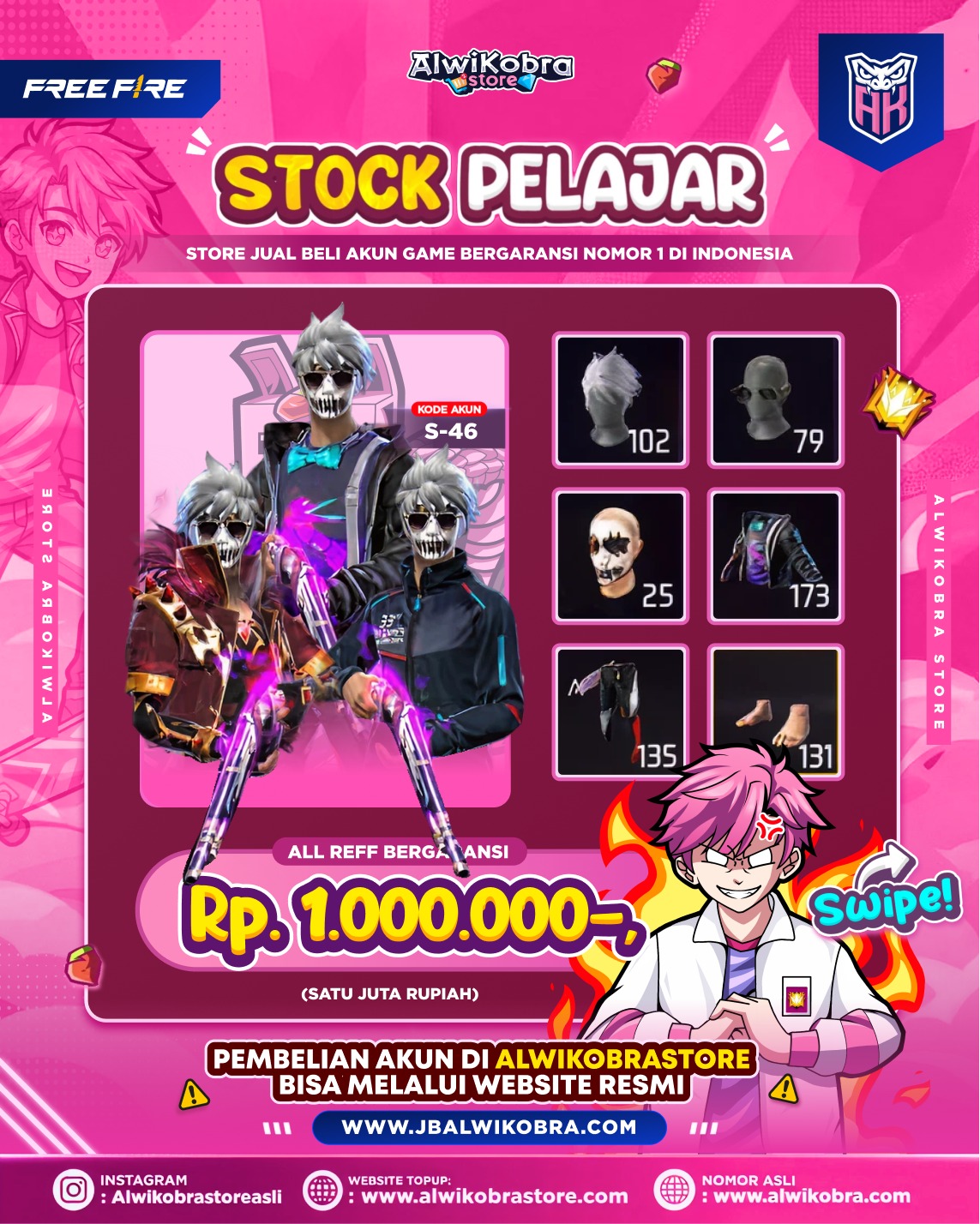 FREE FIRE S46 — Free Fire — Pelajar