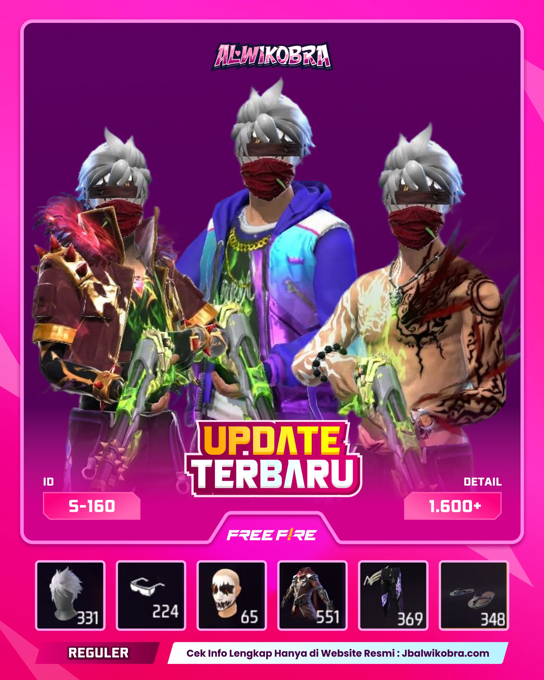FREE FIRE S160 — Free Fire — Reguler