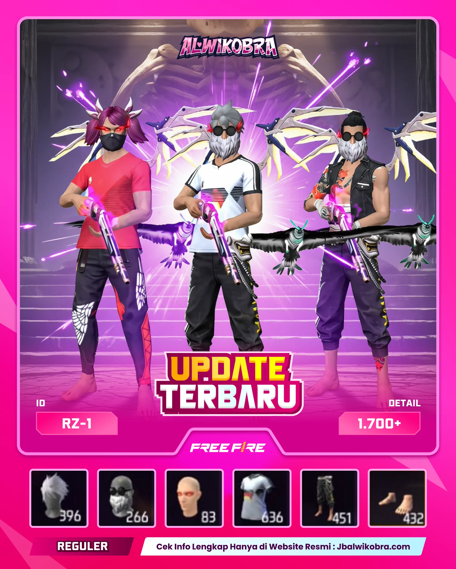 FREE FIRE RZ 1 — Free Fire — Reguler