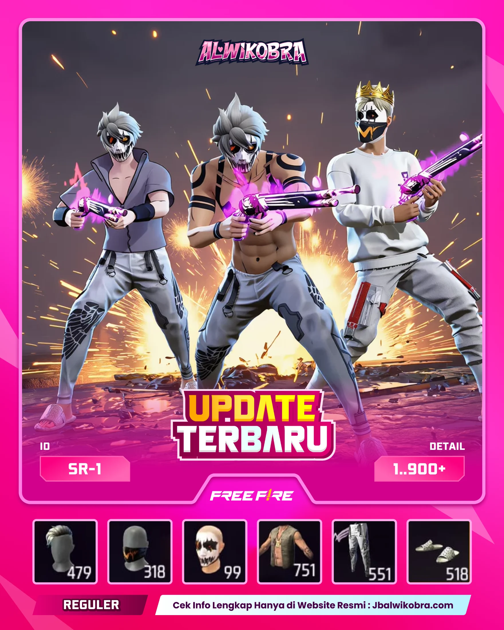 FREE FIRE SR1 — Free Fire — Reguler