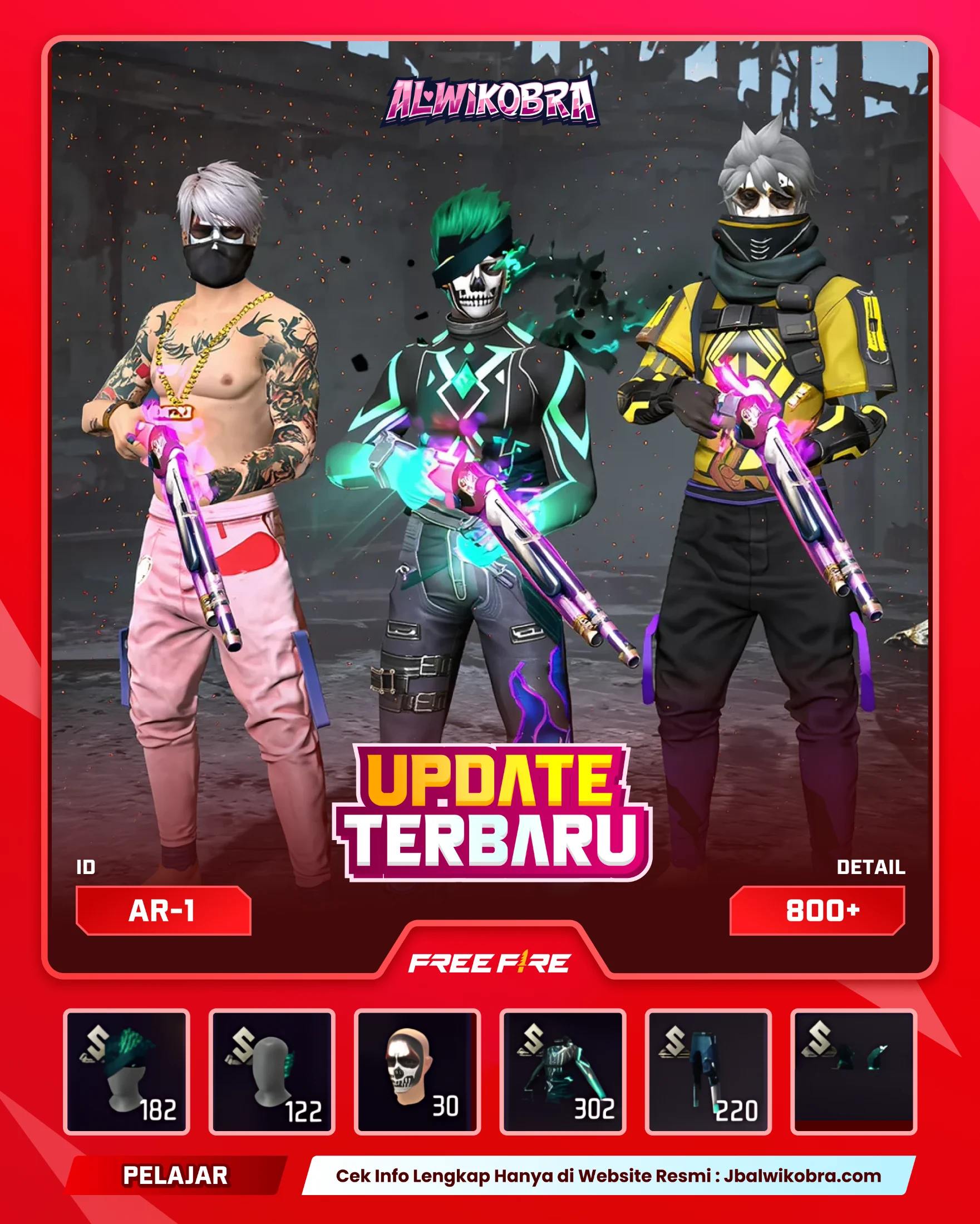 FREE FIRE AR1 — Free Fire — Pelajar