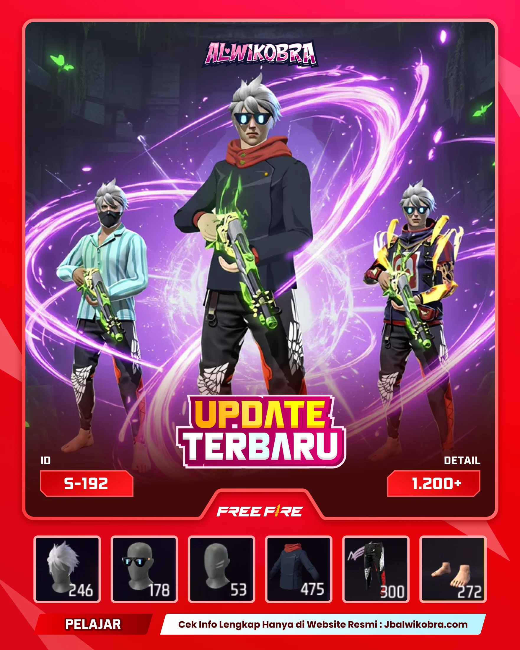 FREE FIRE S192 — Free Fire — Pelajar