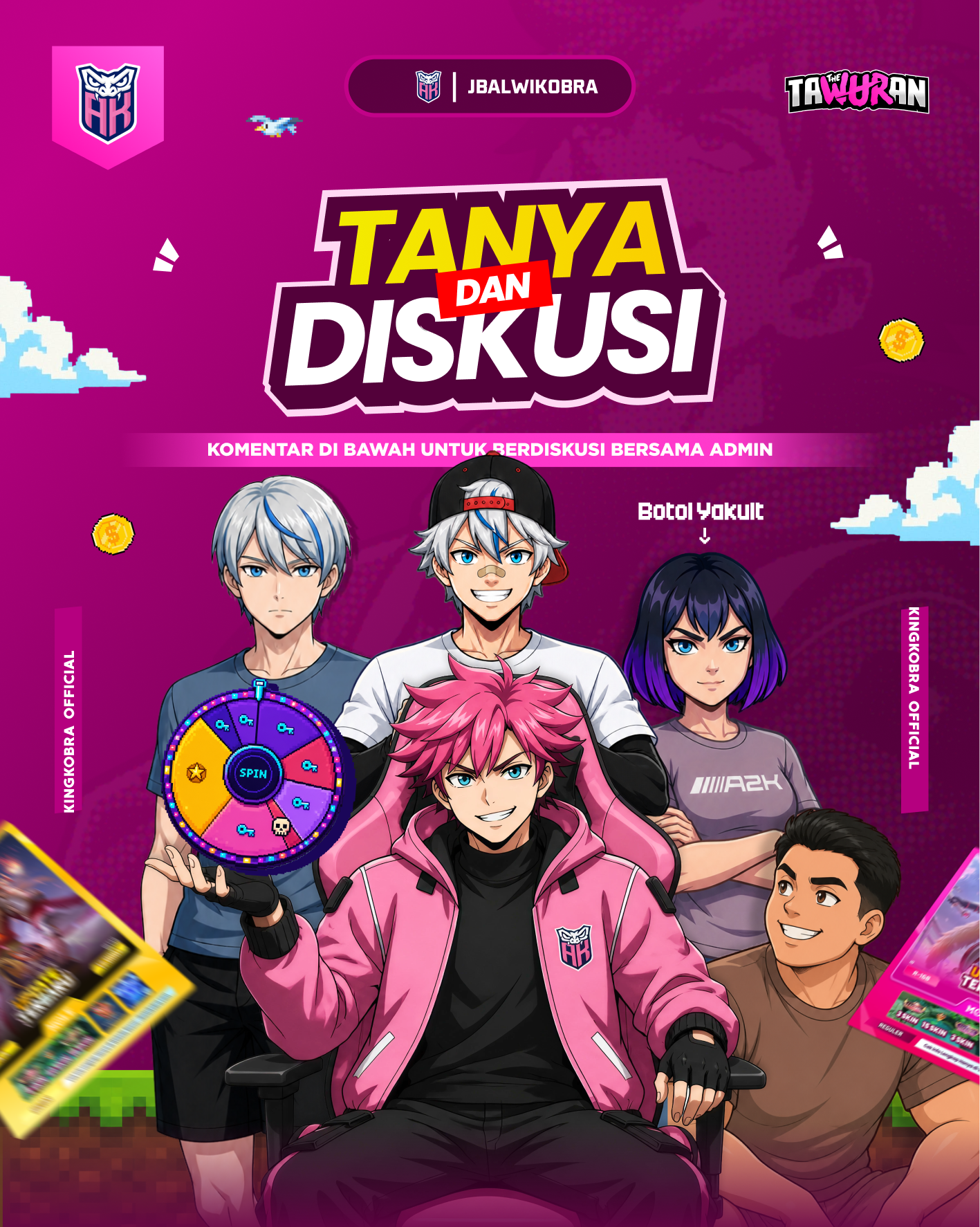 ADA YANG MAU DI TANYAIN TENTANG EVENT GACHA ALWIKOBRA?