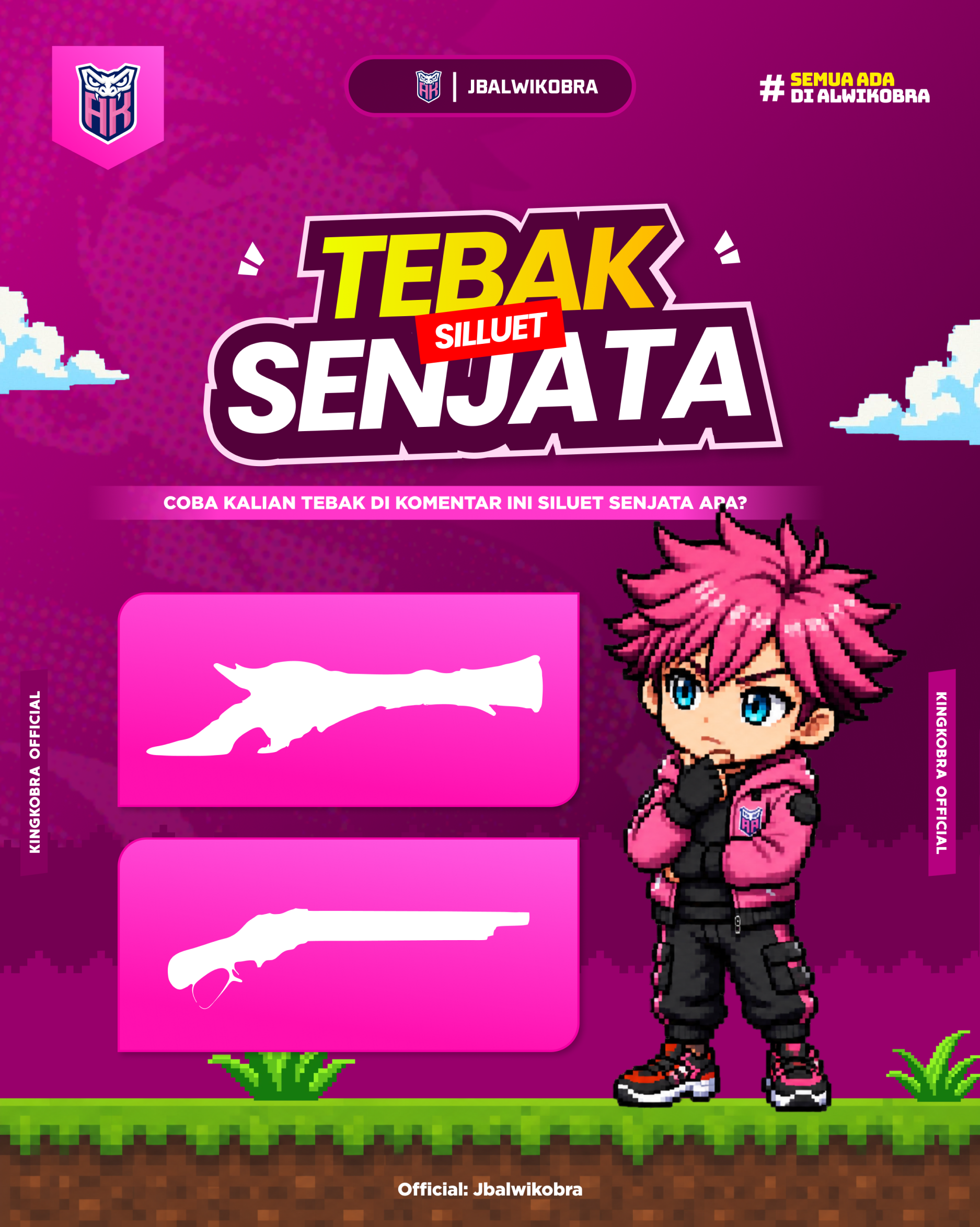 TEBAK SENJATA APA INI KING
