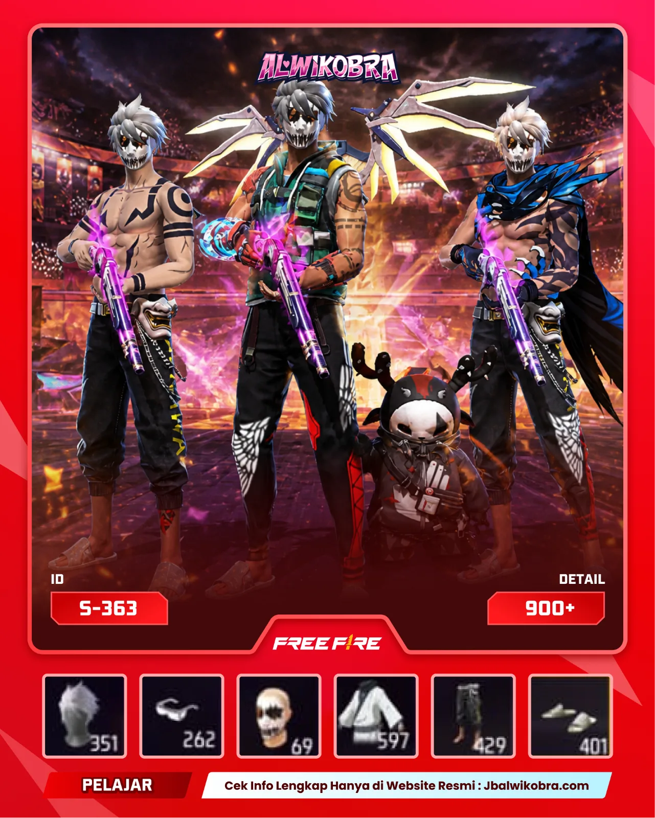 FREE FIRE S363 — Free Fire — Pelajar