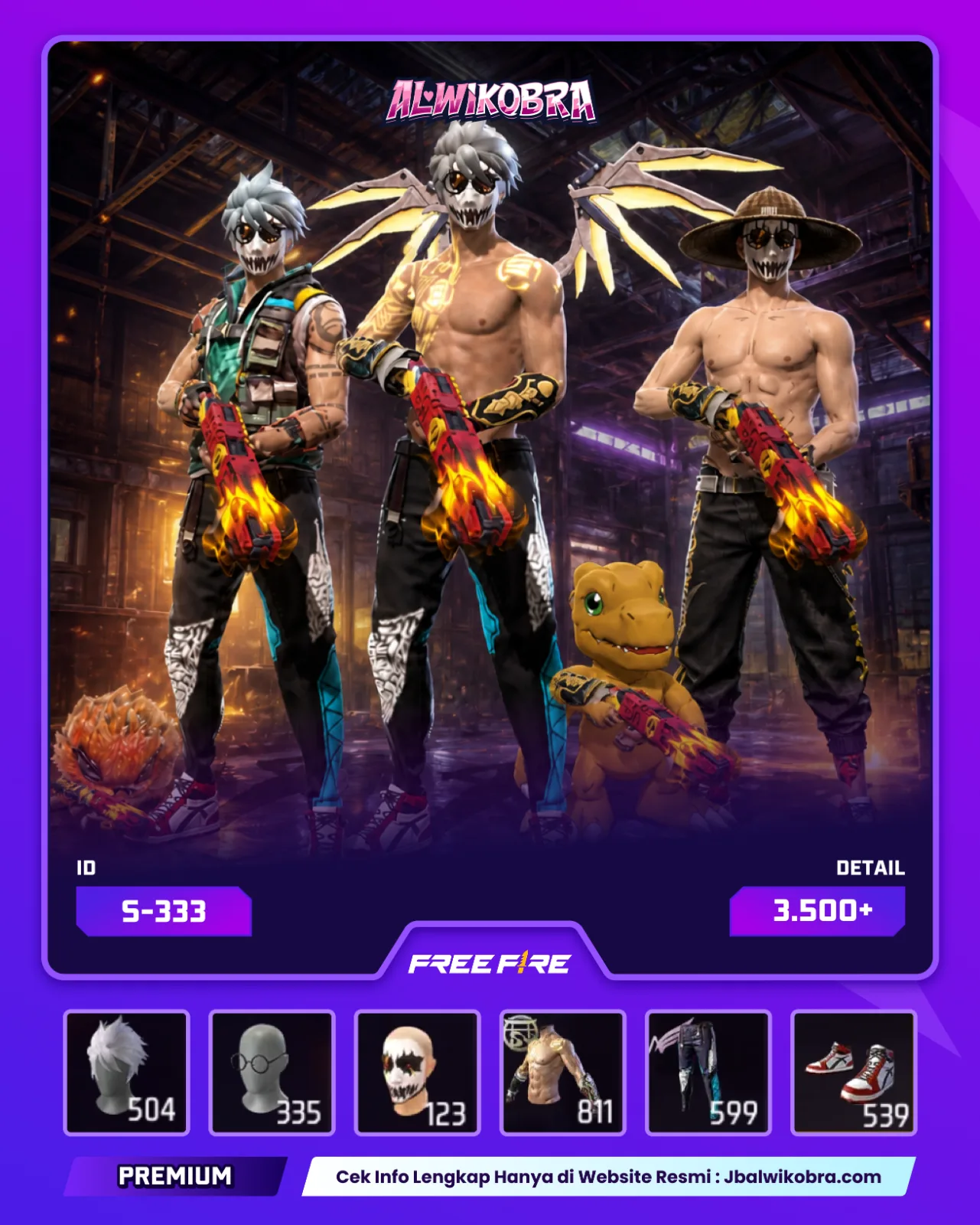 FREE FIRE S333 — Free Fire — Reguler